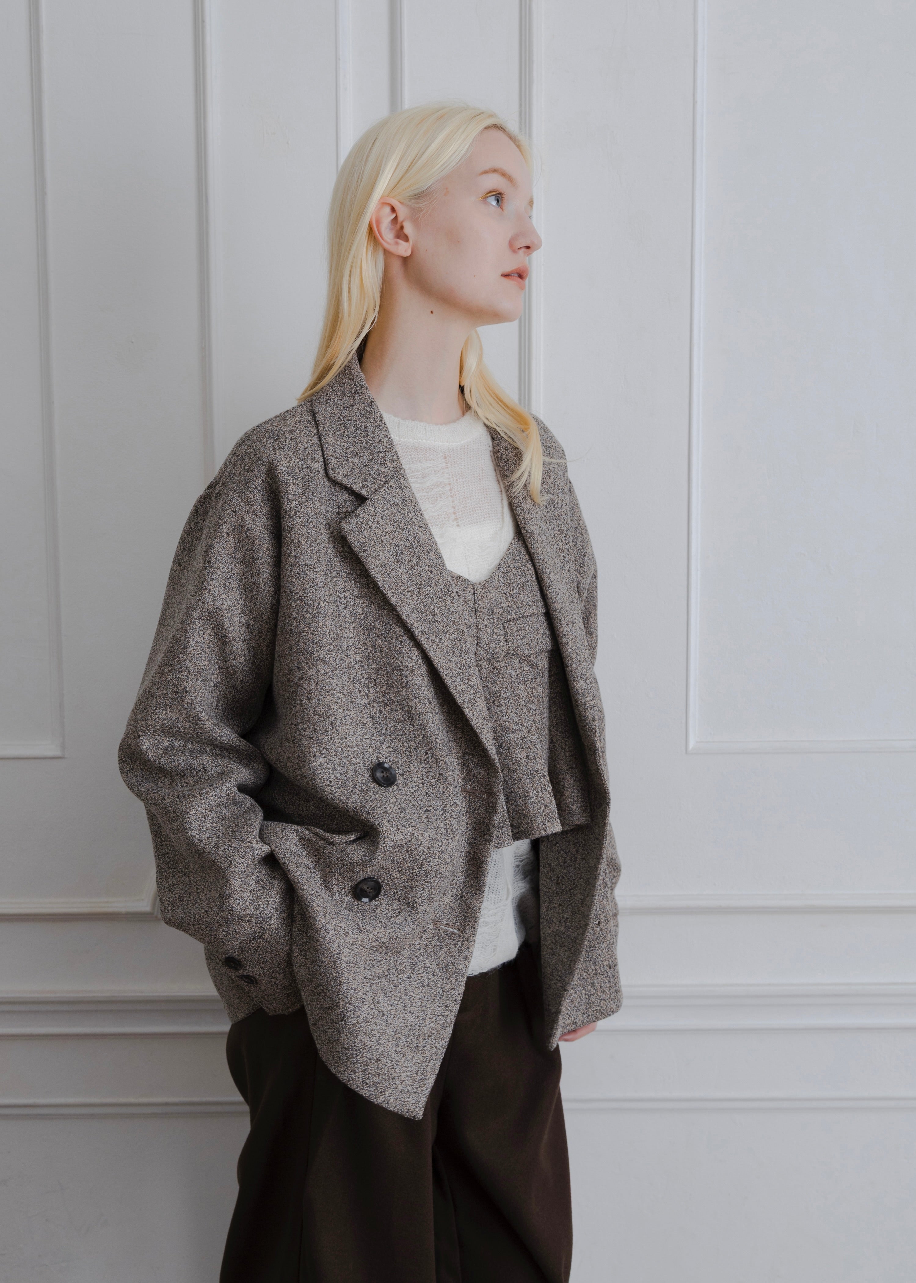 TWEED DOUBLE JACKET