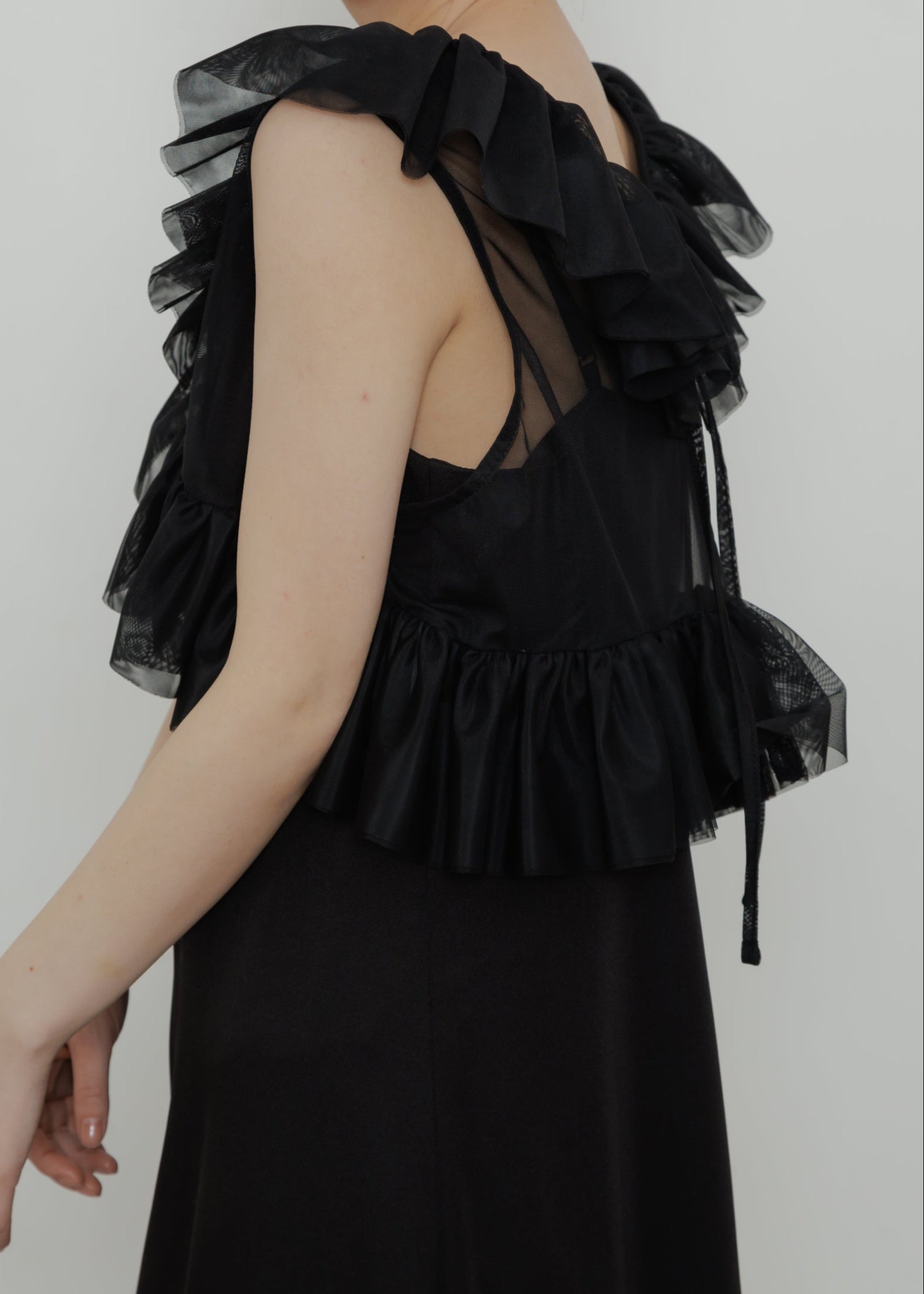 TULLE VEST SET DRESS