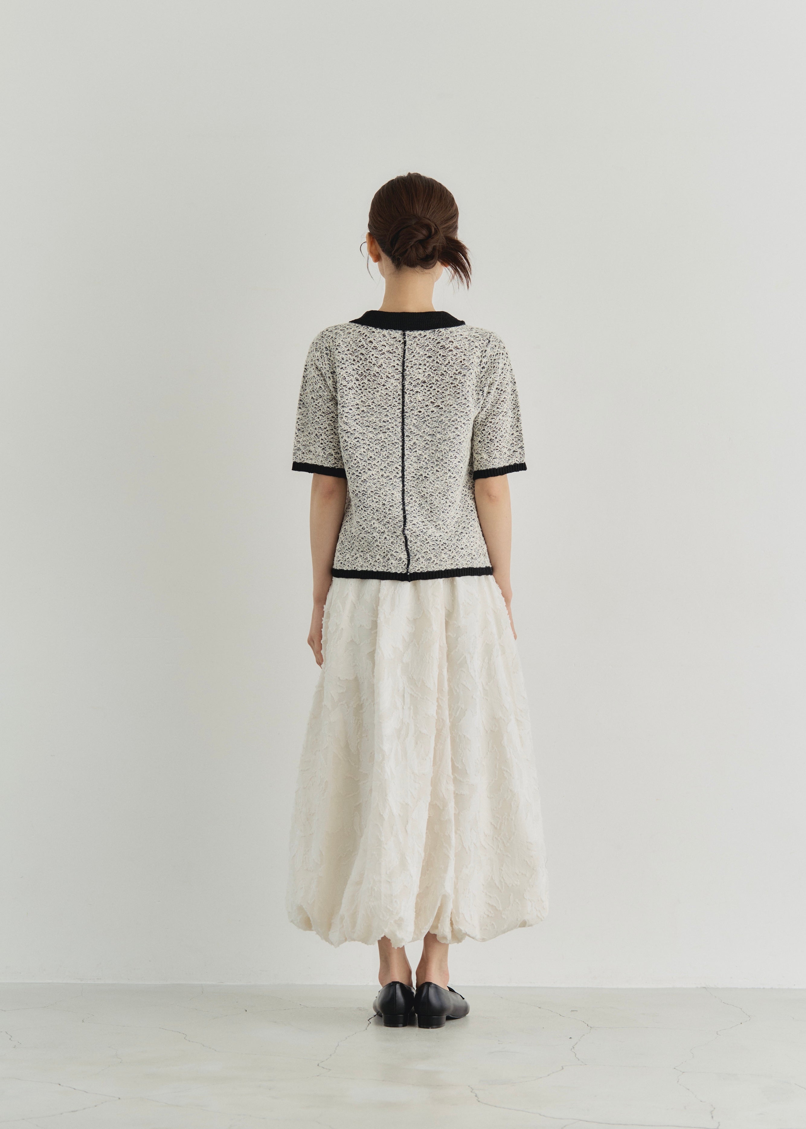 【新品未使用】 fuwary jacquard balloon skirt JACQUARD BALLOON SKIRT