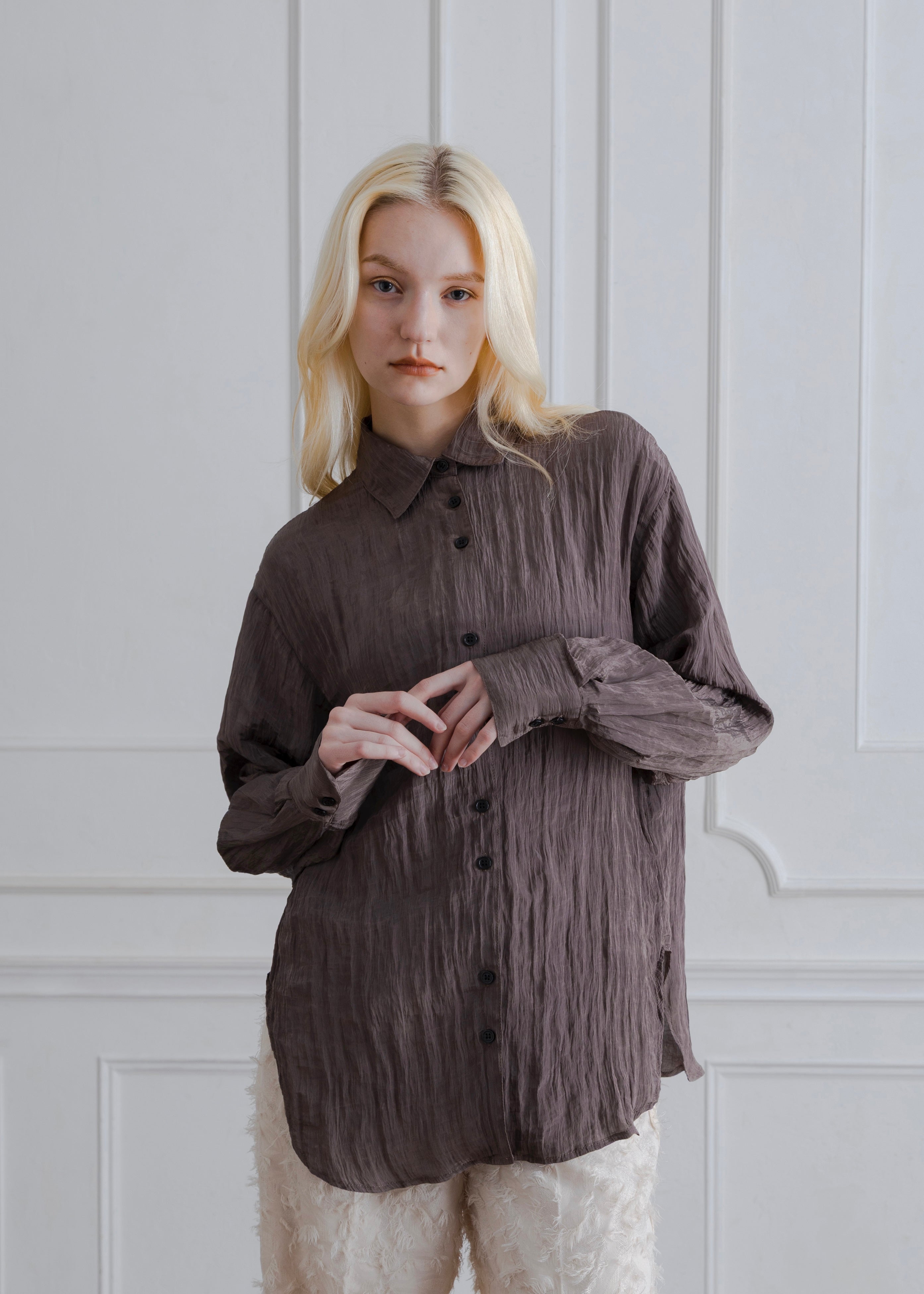 WASHER POPLIN SHIRT