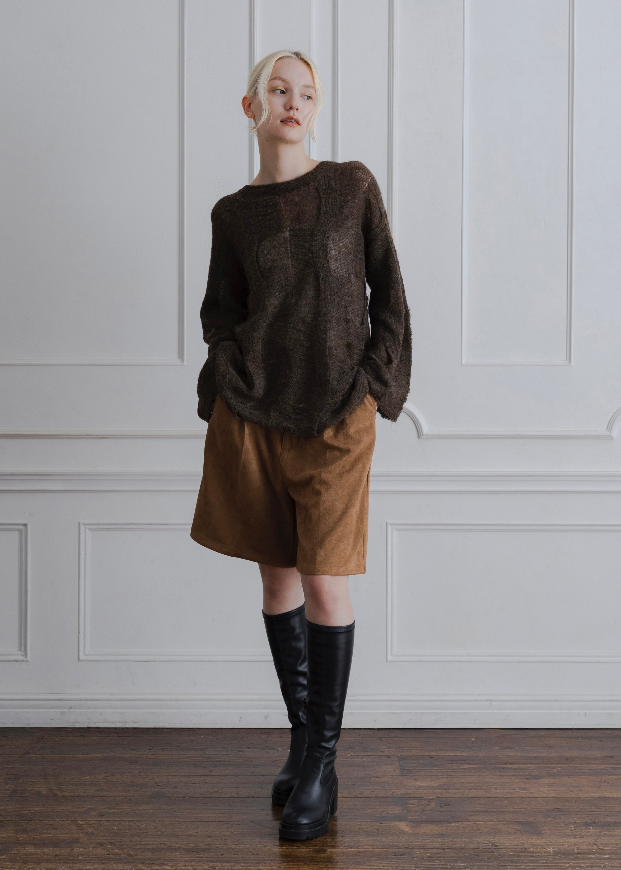 MOHAIR LOW GAUGE KNIT
