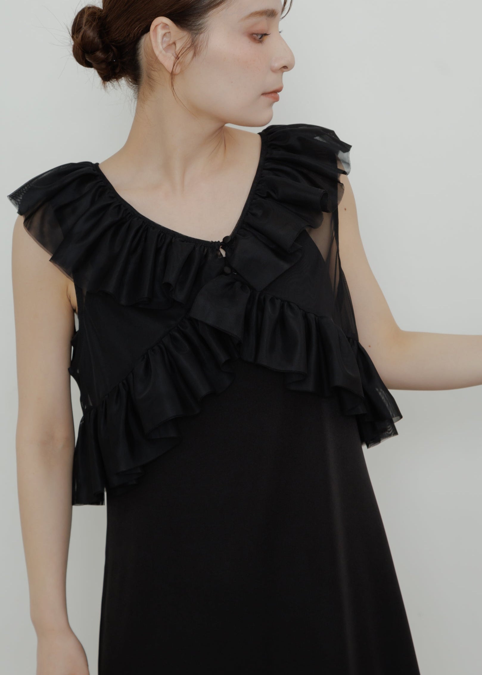 TULLE VEST SET DRESS