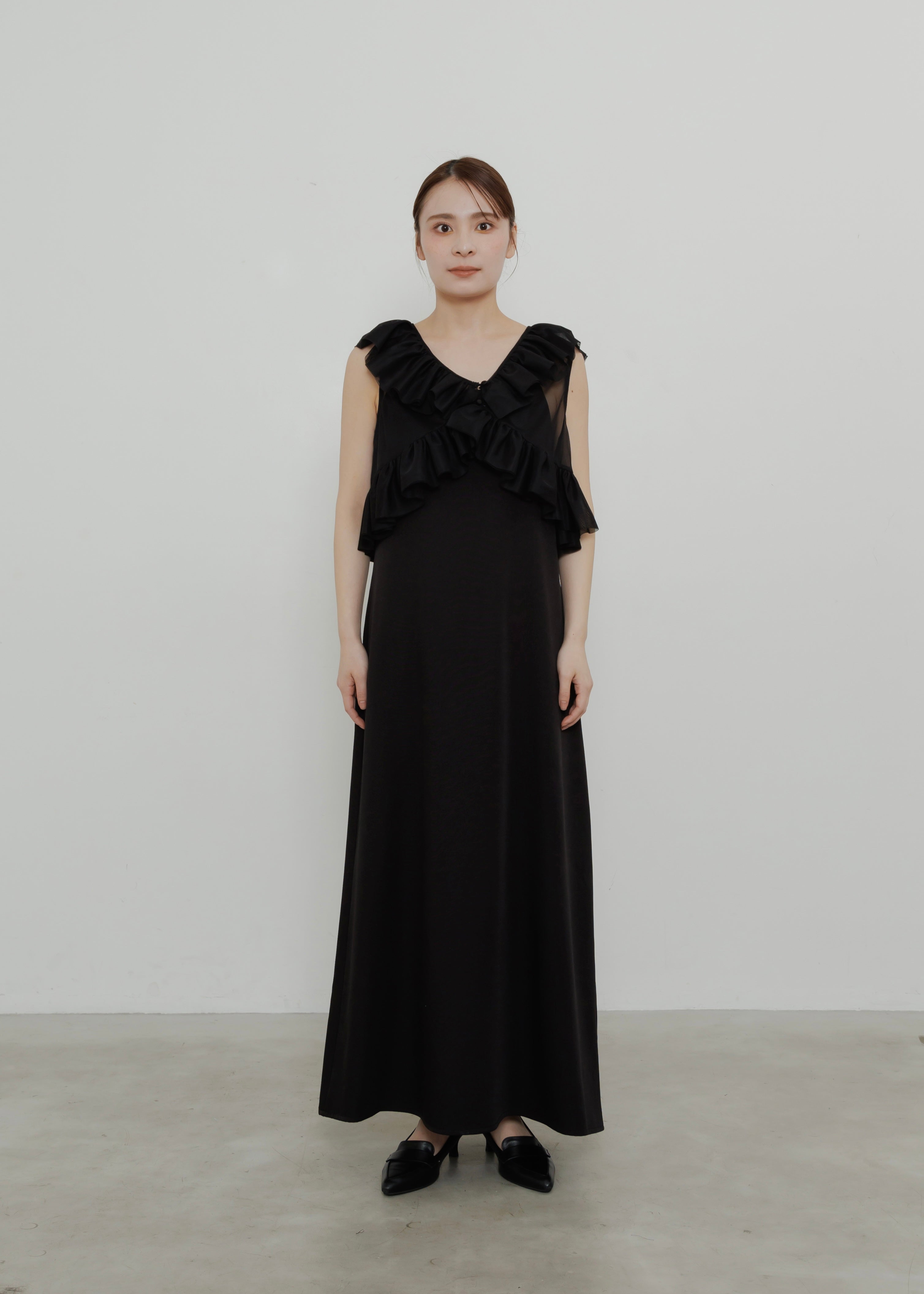 TULLE VEST SET DRESS
