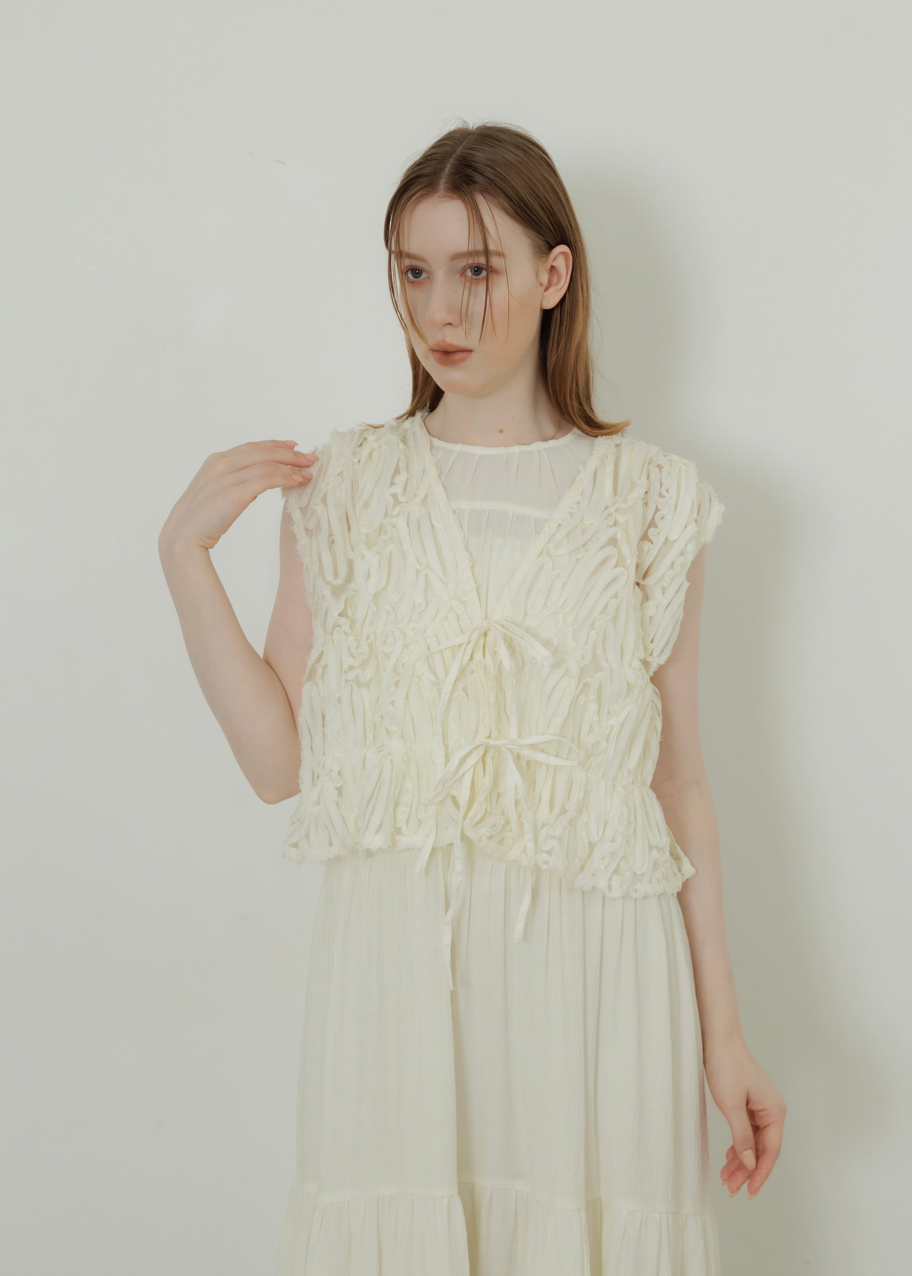 WASHER TIERED DRESS