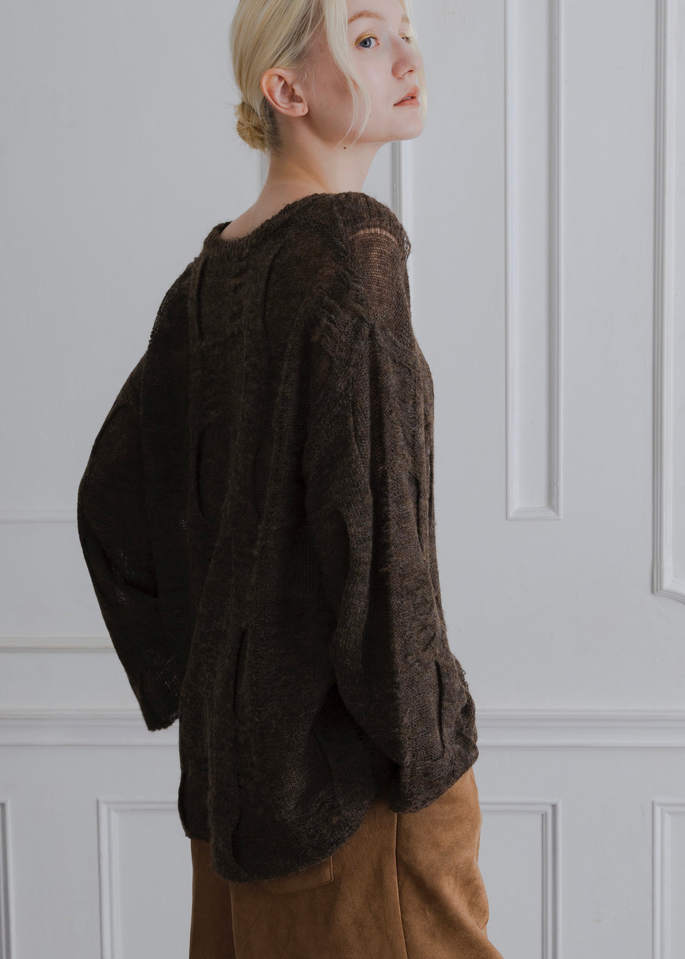 MOHAIR LOW GAUGE KNIT