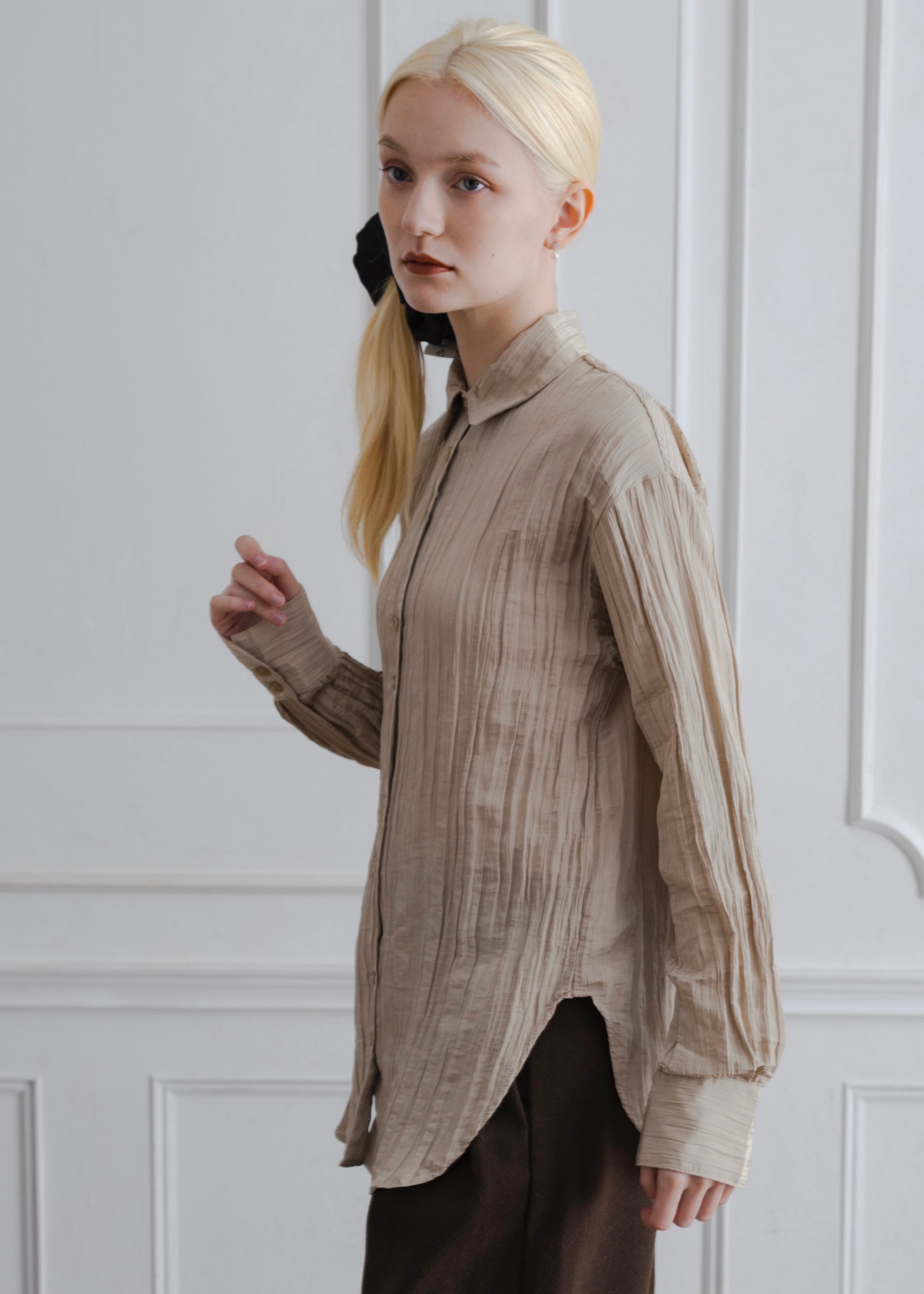 WASHER POPLIN SHIRT