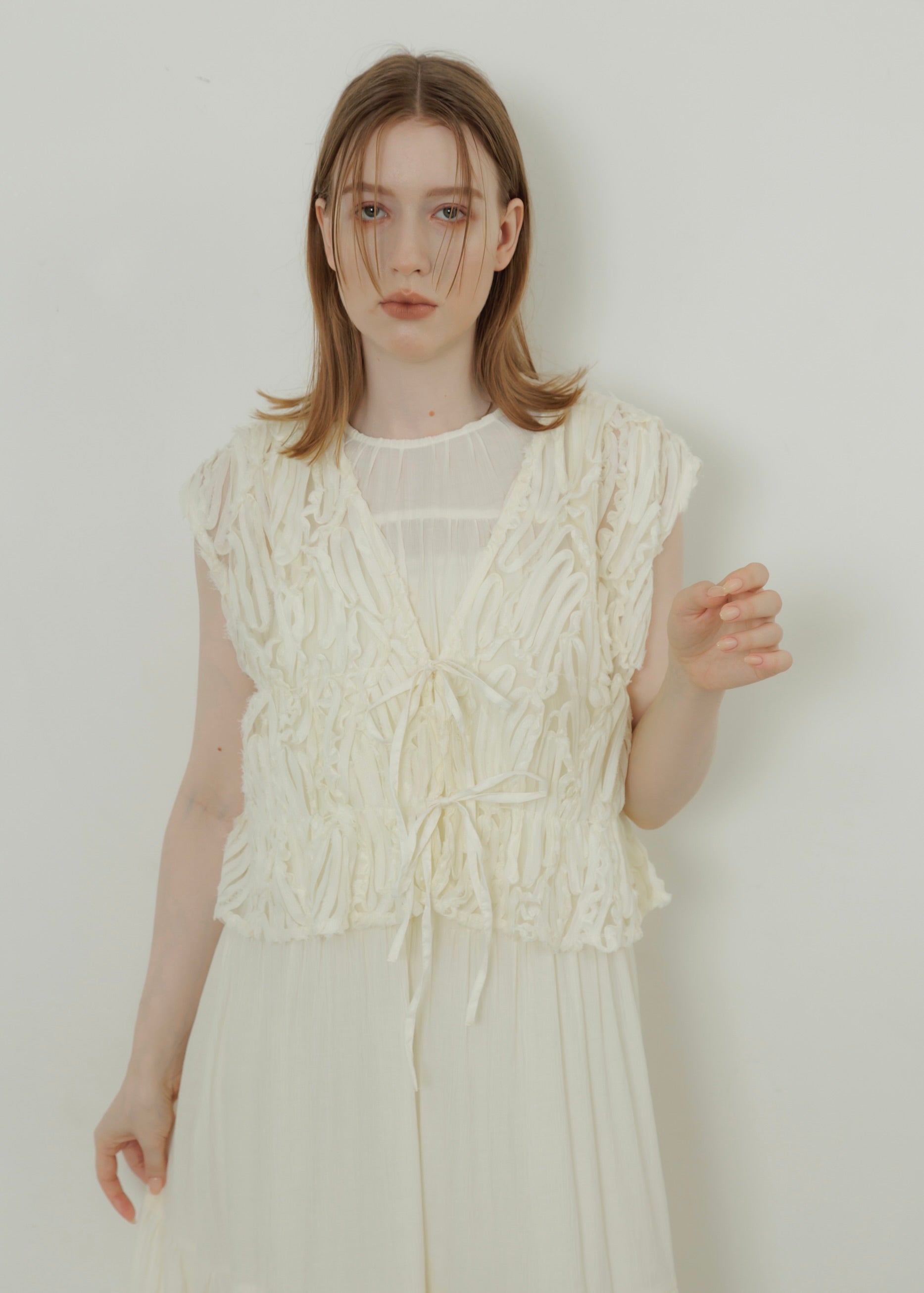 WASHER TIERED DRESS