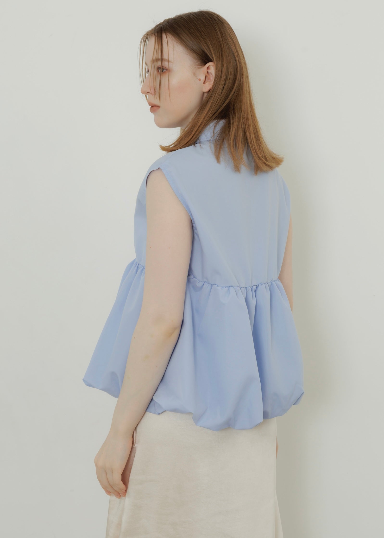 TIERED BALLOON SHIRT