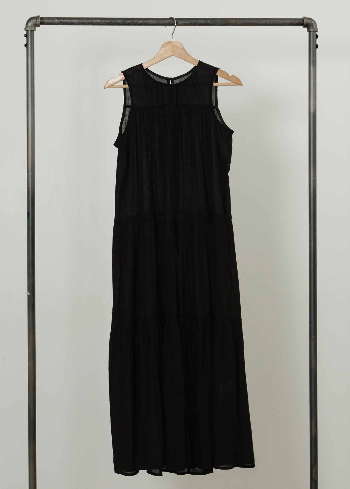 WASHER TIERED DRESS