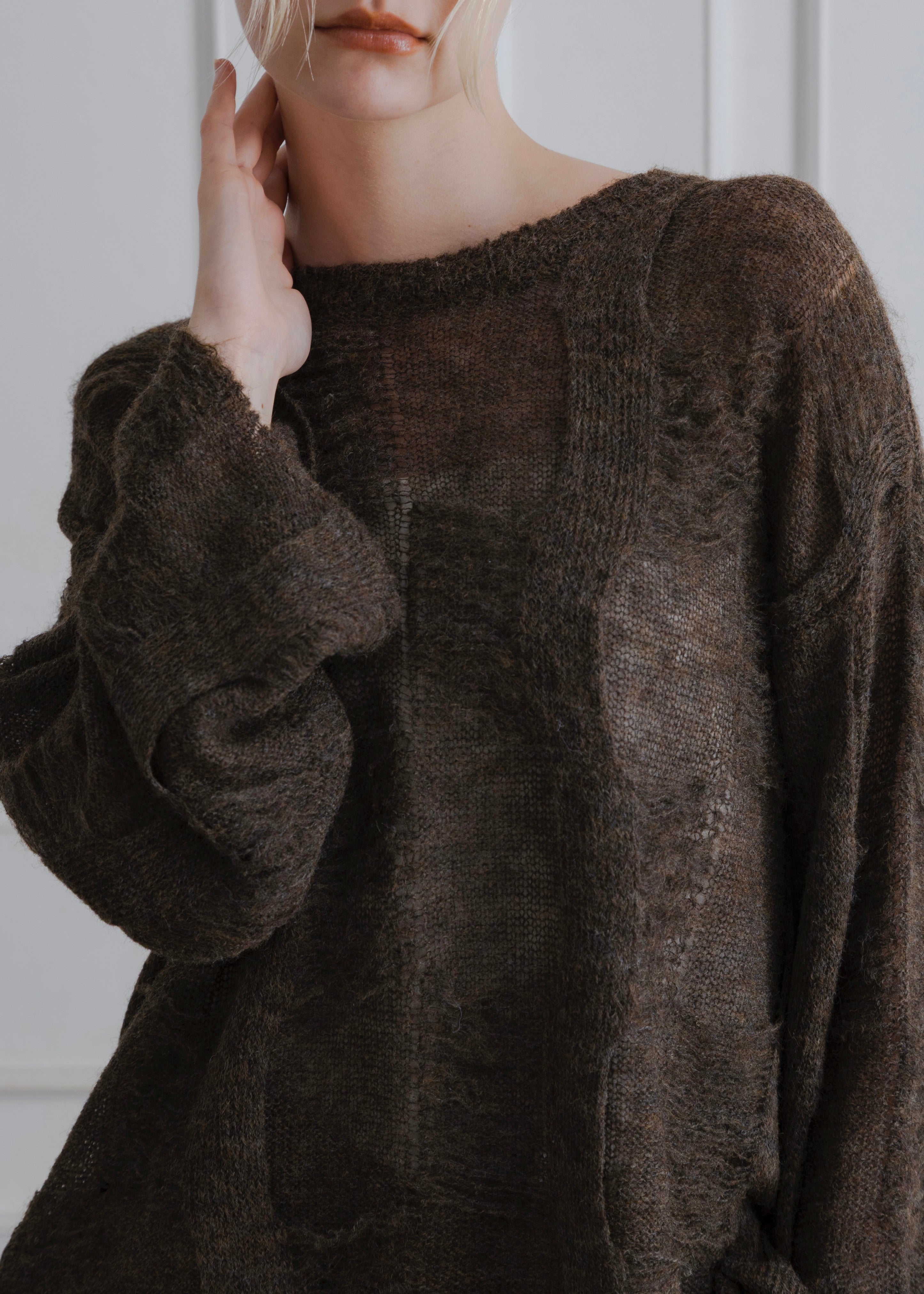 MOHAIR LOW GAUGE KNIT
