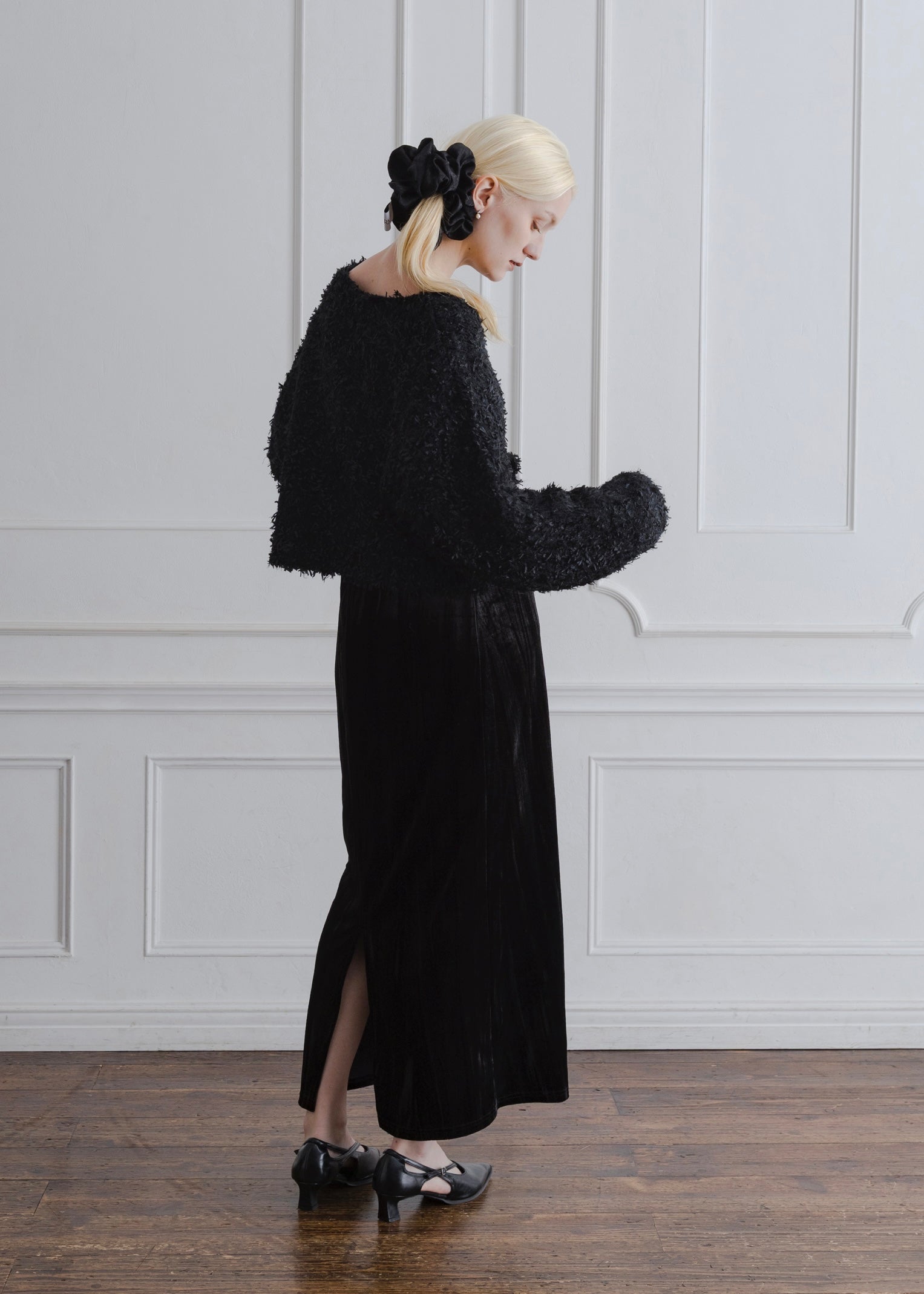 SHAGGY KNIT PULLOVER