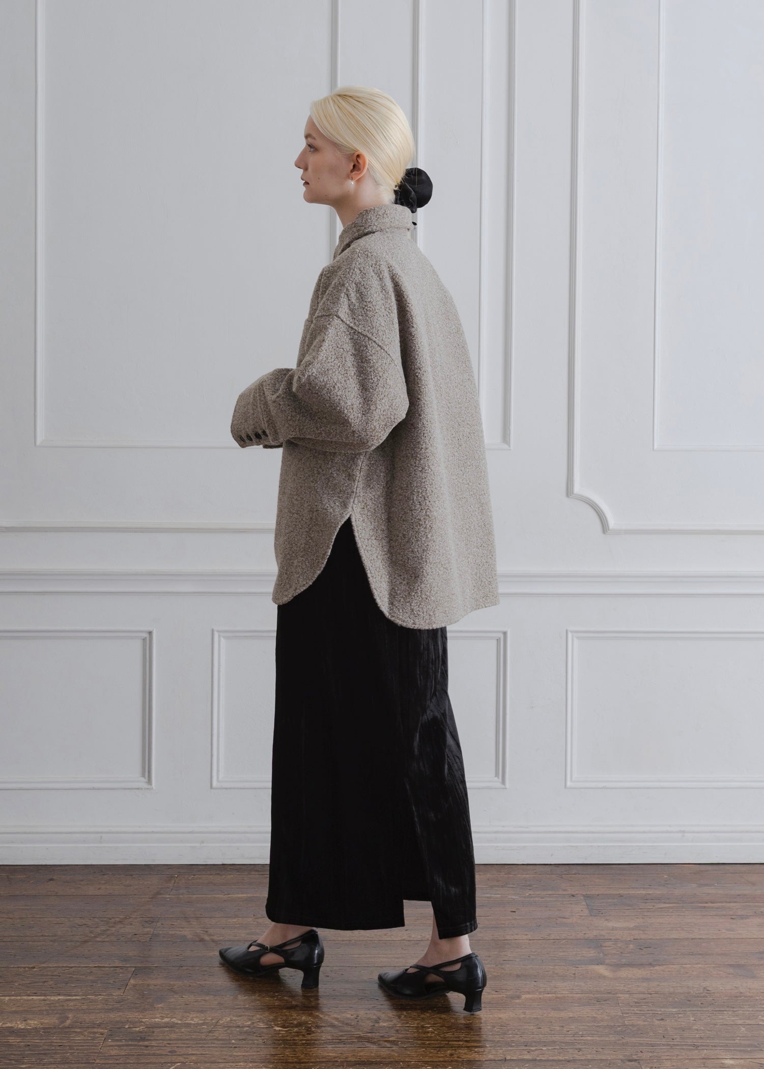 LOOP TWEED SHIRT