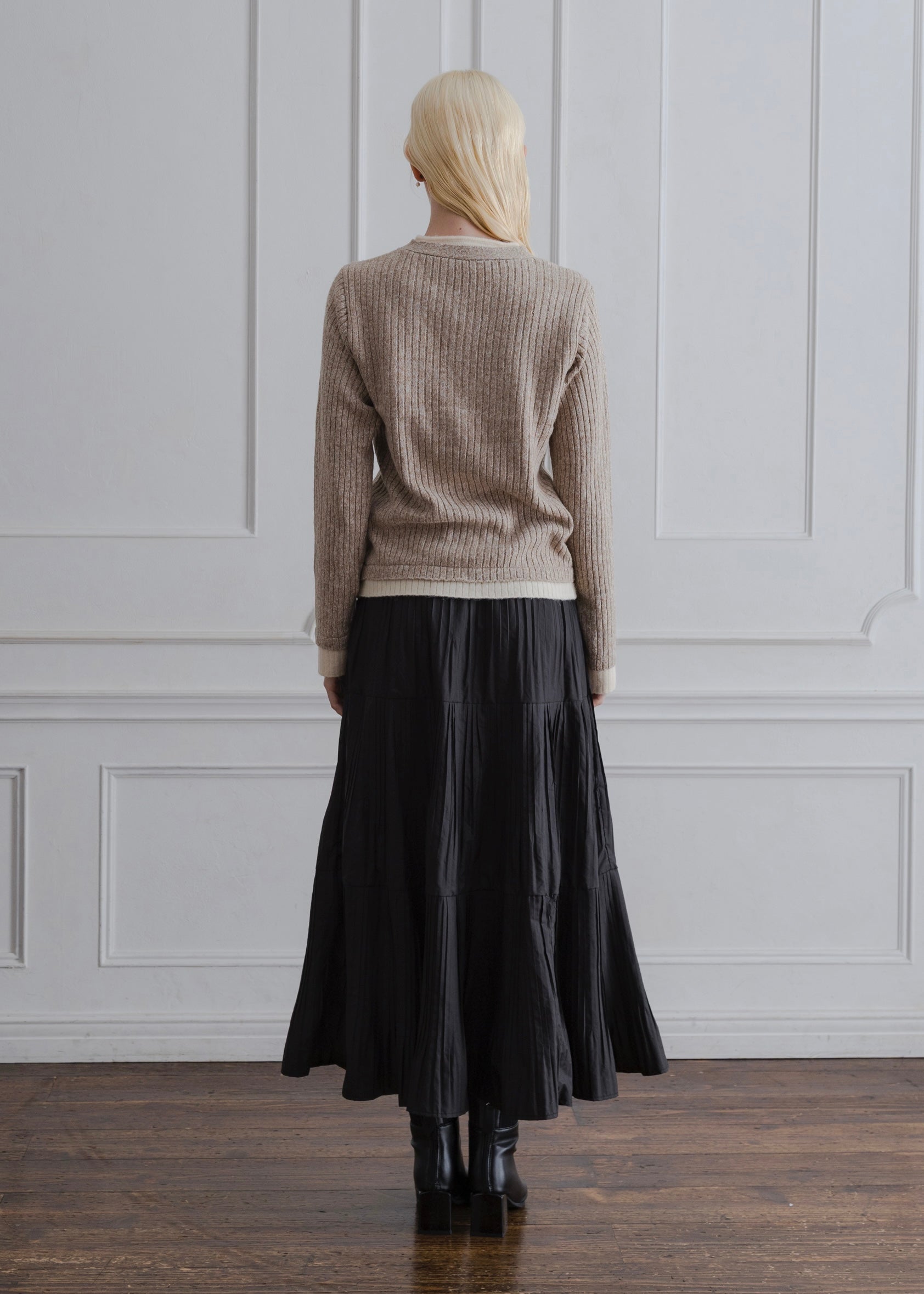 LAYERED MIX KNIT