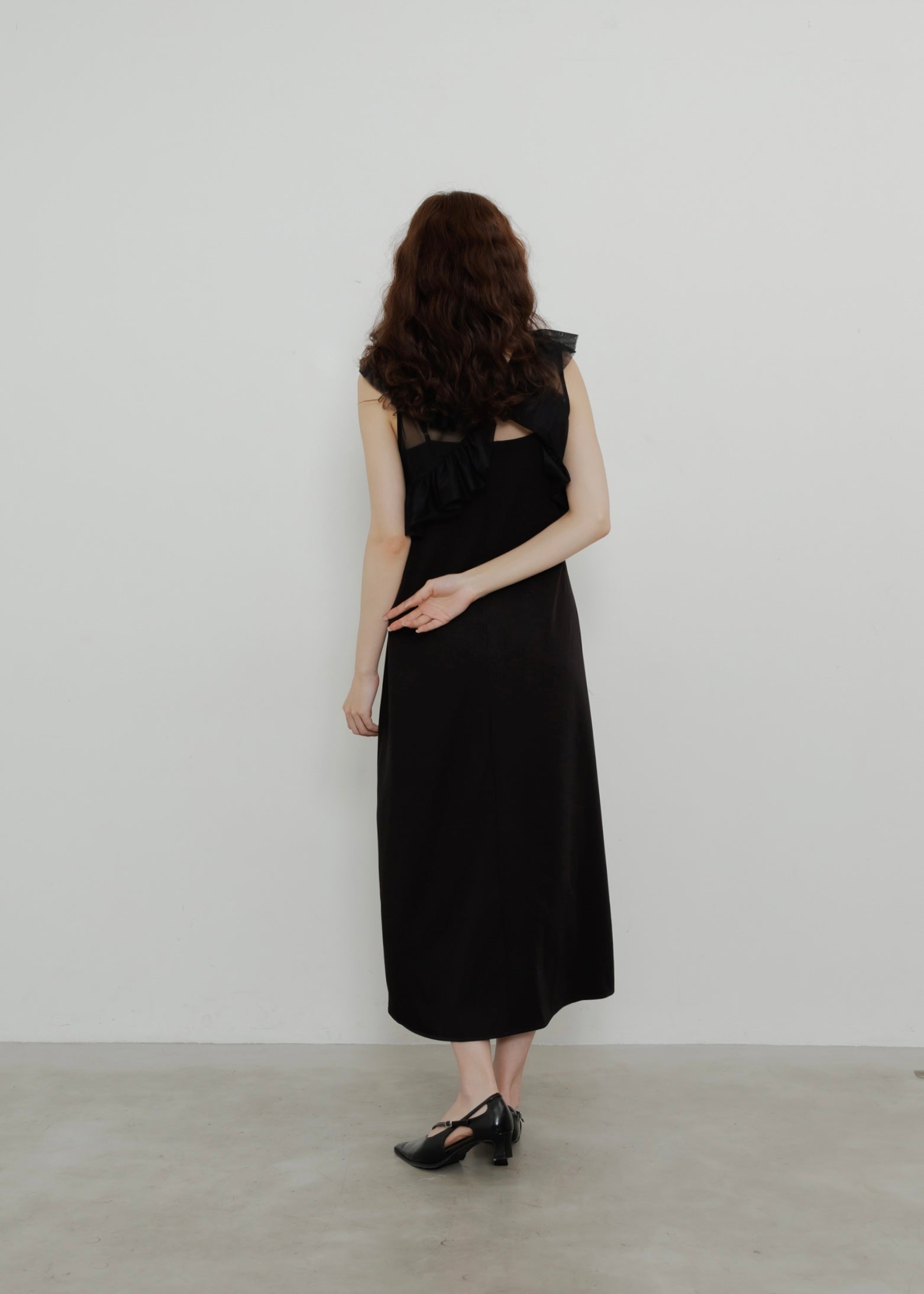 TULLE VEST SET DRESS