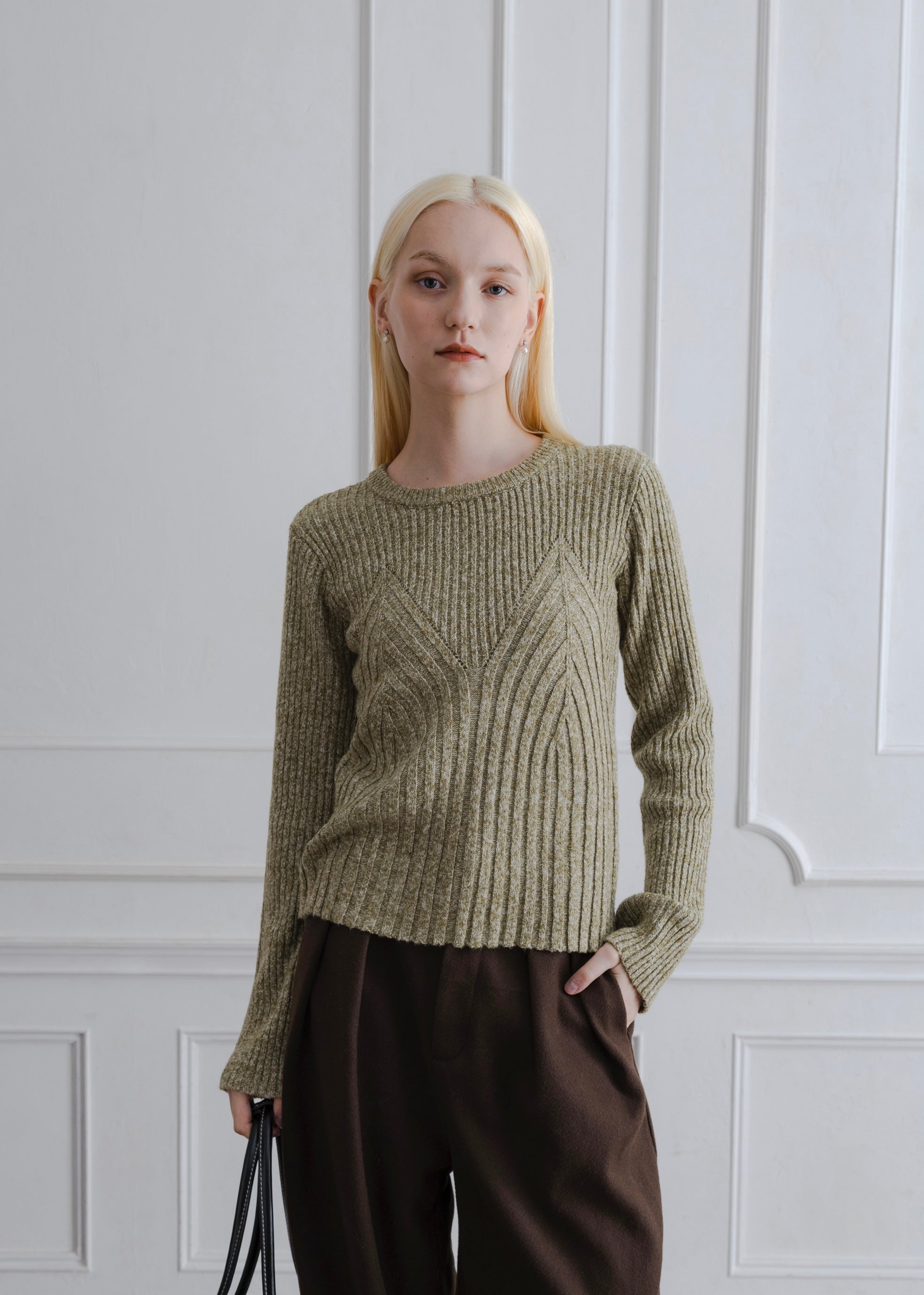 MIX KNIT PULLOVER