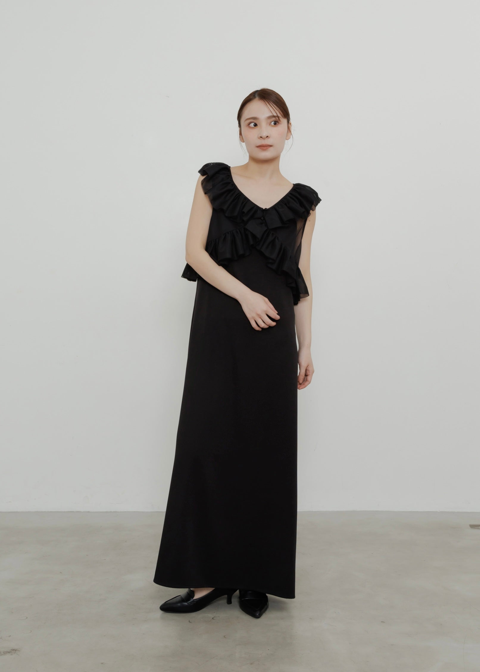 TULLE VEST SET DRESS