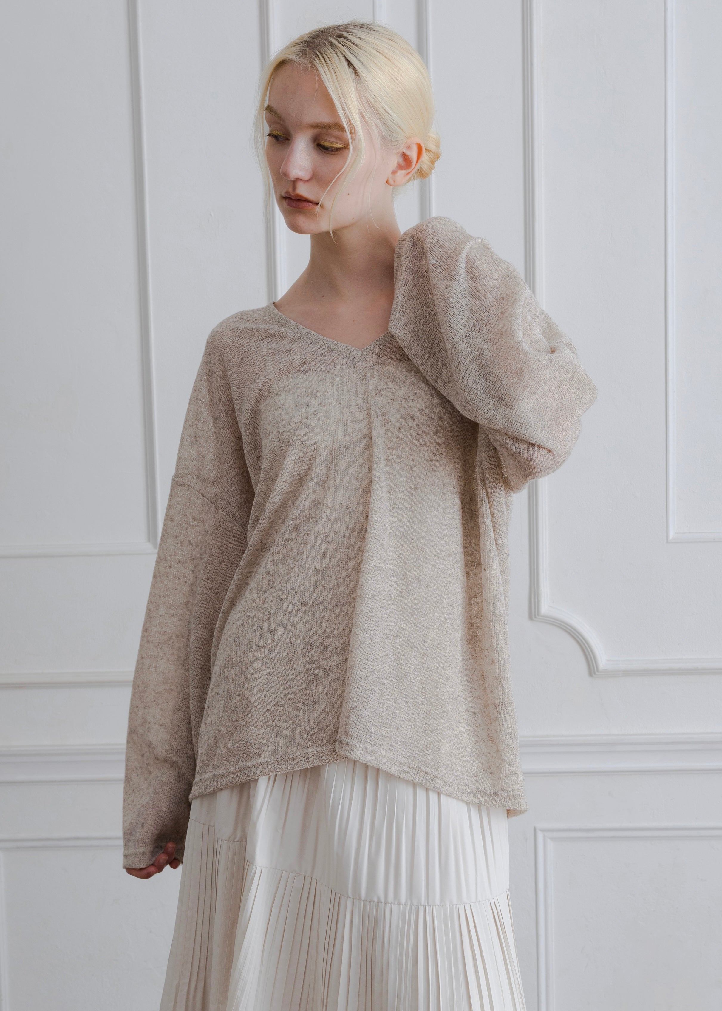 SHEER SLAB KNIT