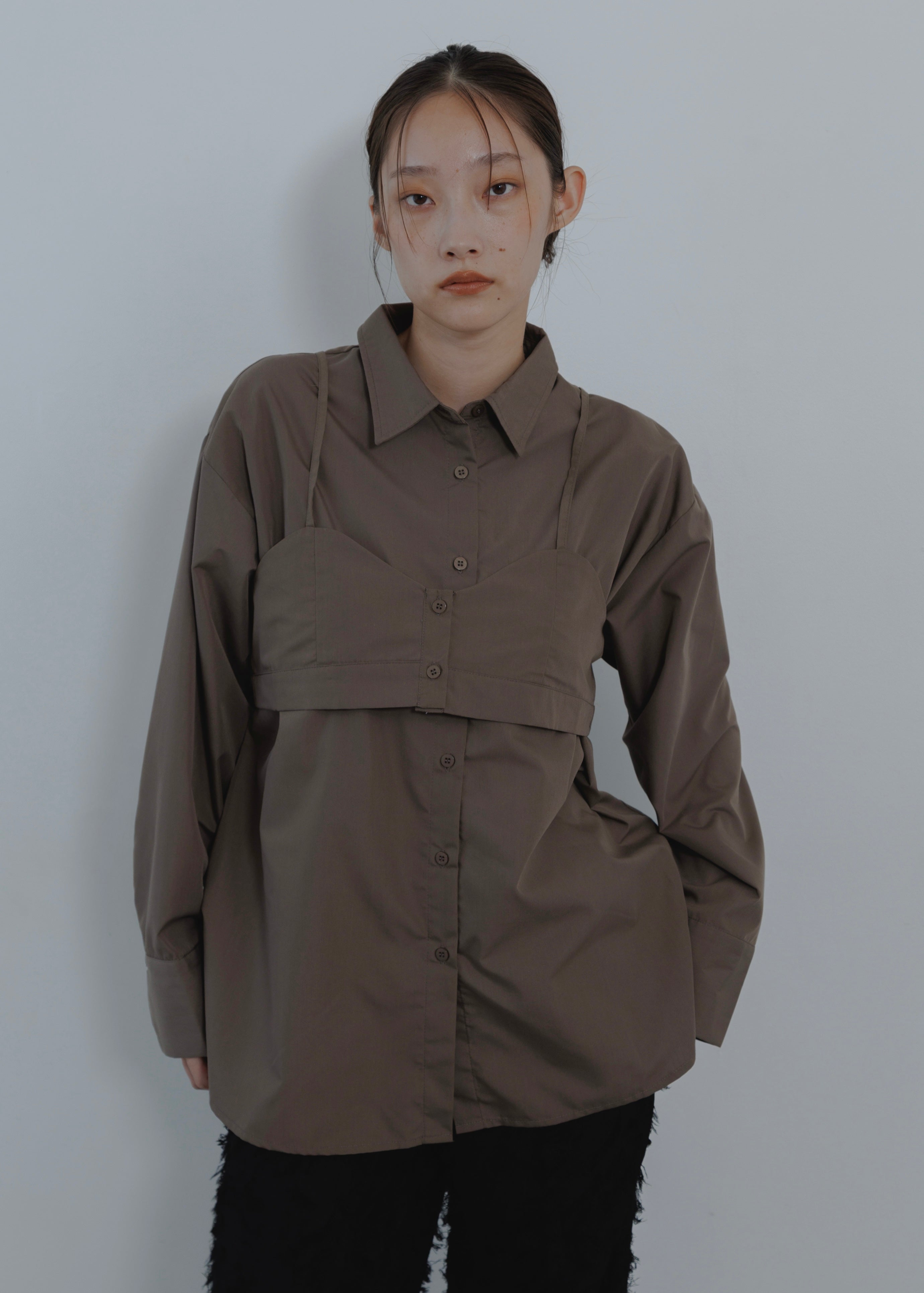 BUSTIER SET SHIRT
