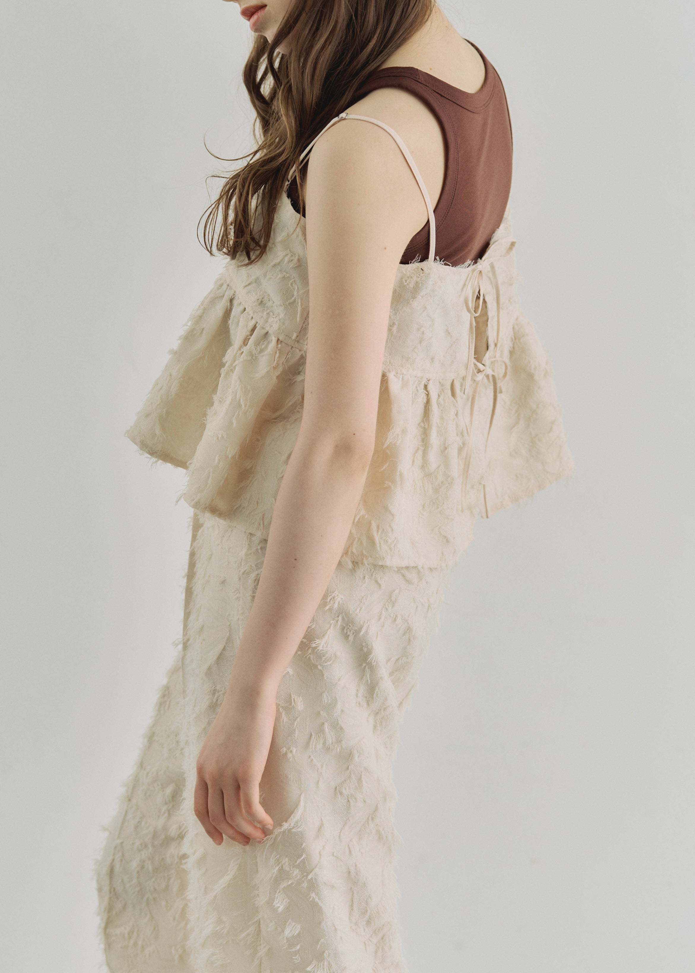 2WAY JACQUARD CAMISOLE