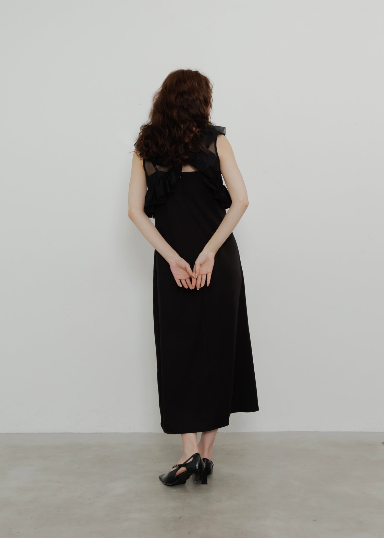 TULLE VEST SET DRESS