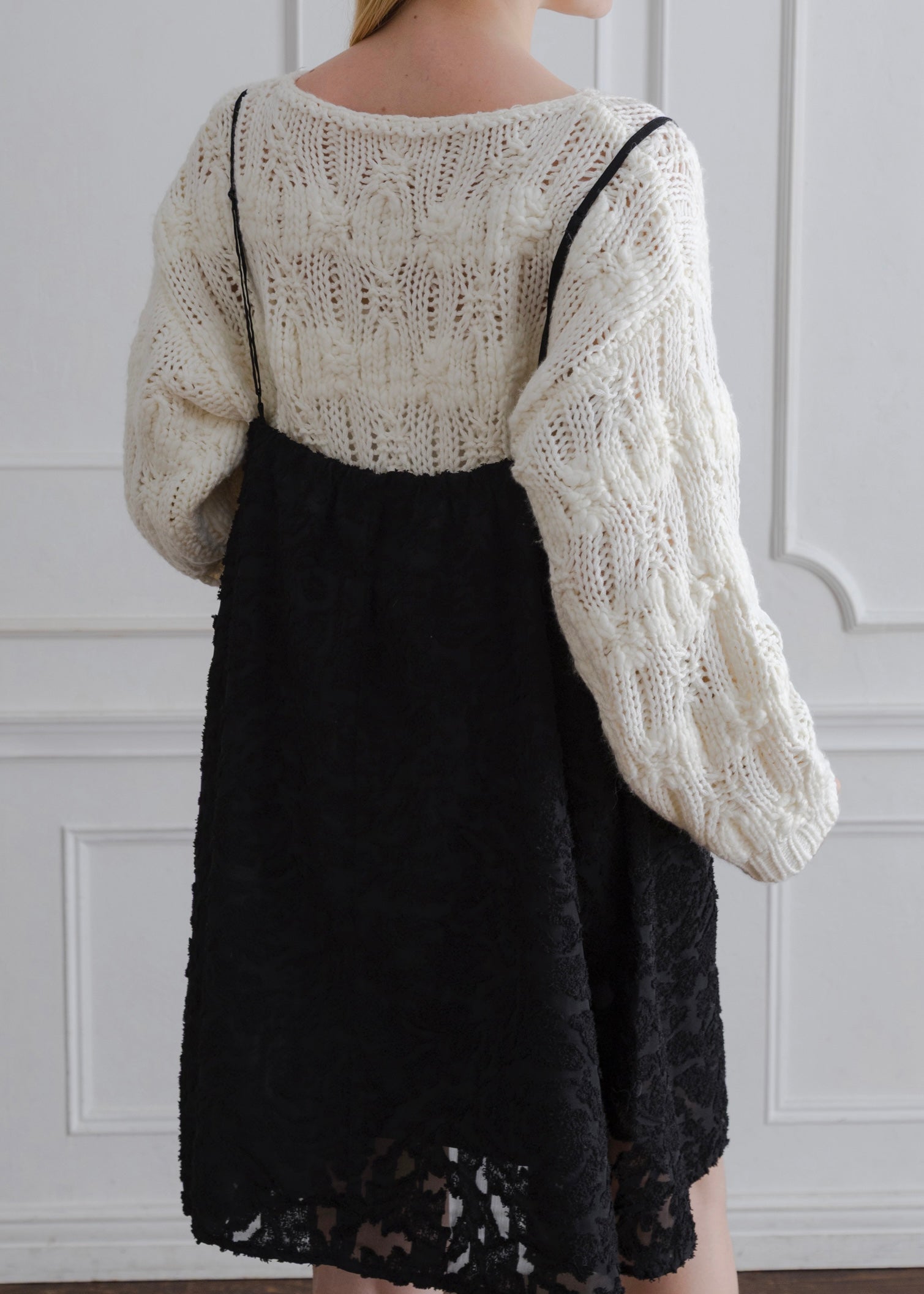 SHEER JACQUARD TUNIC CAMISOLE