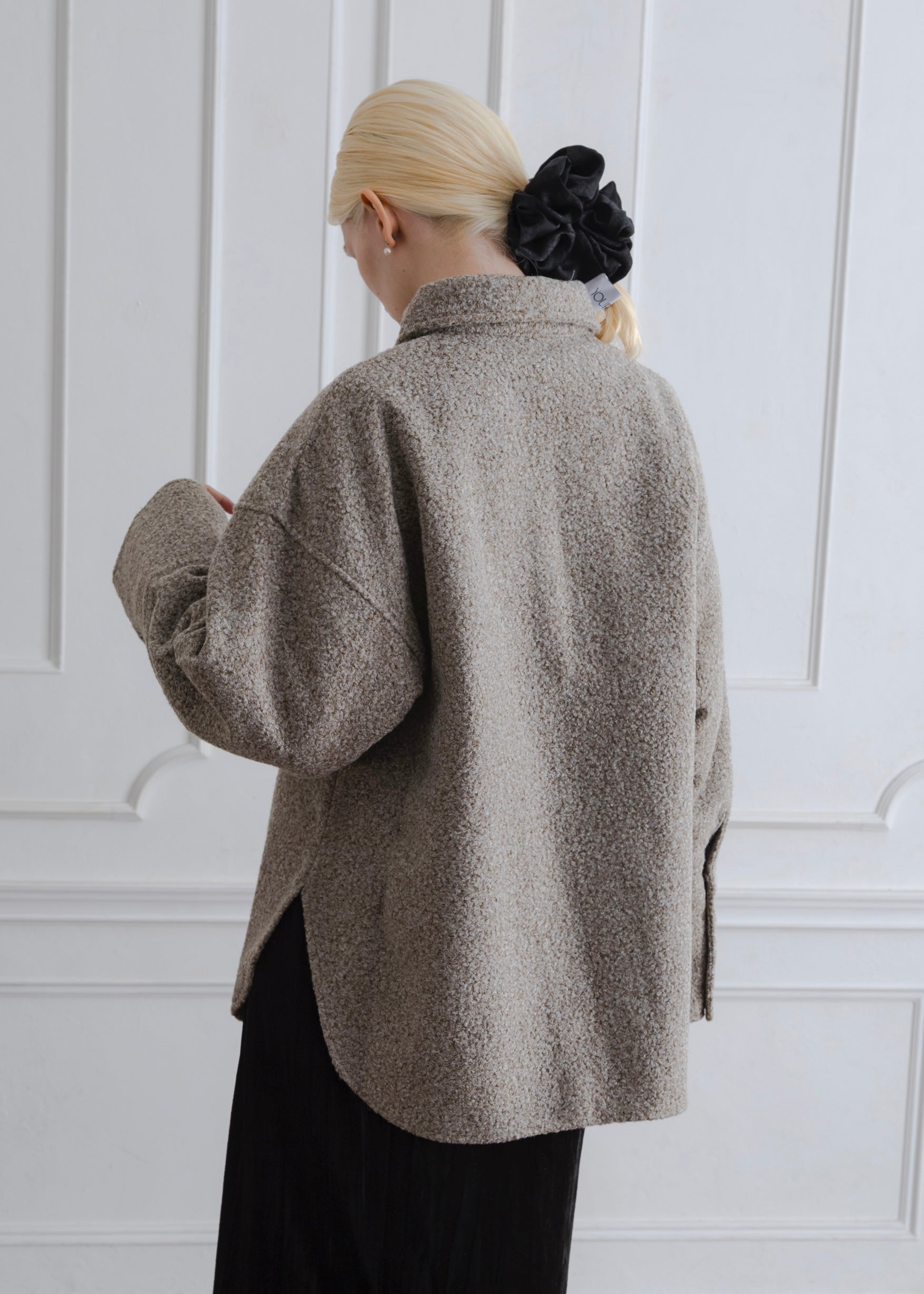 LOOP TWEED SHIRT