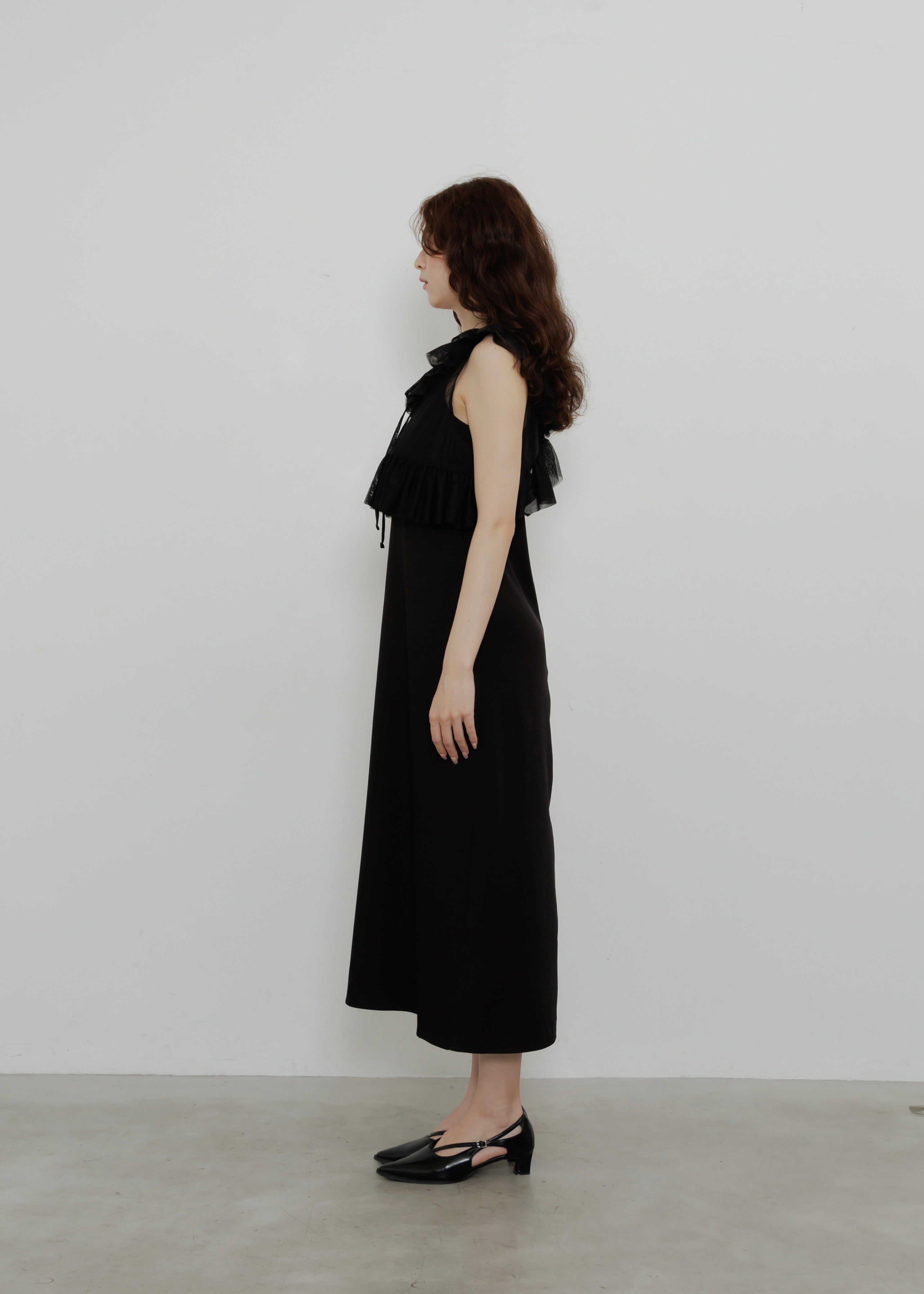 TULLE VEST SET DRESS
