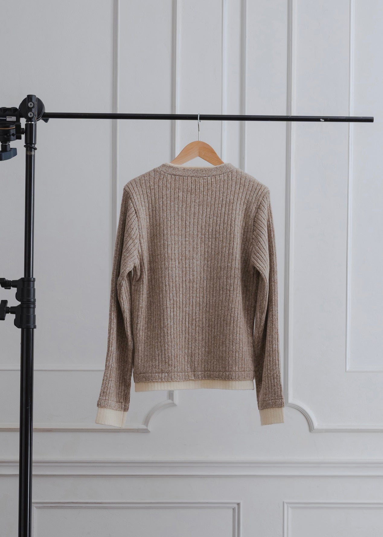LAYERED MIX KNIT
