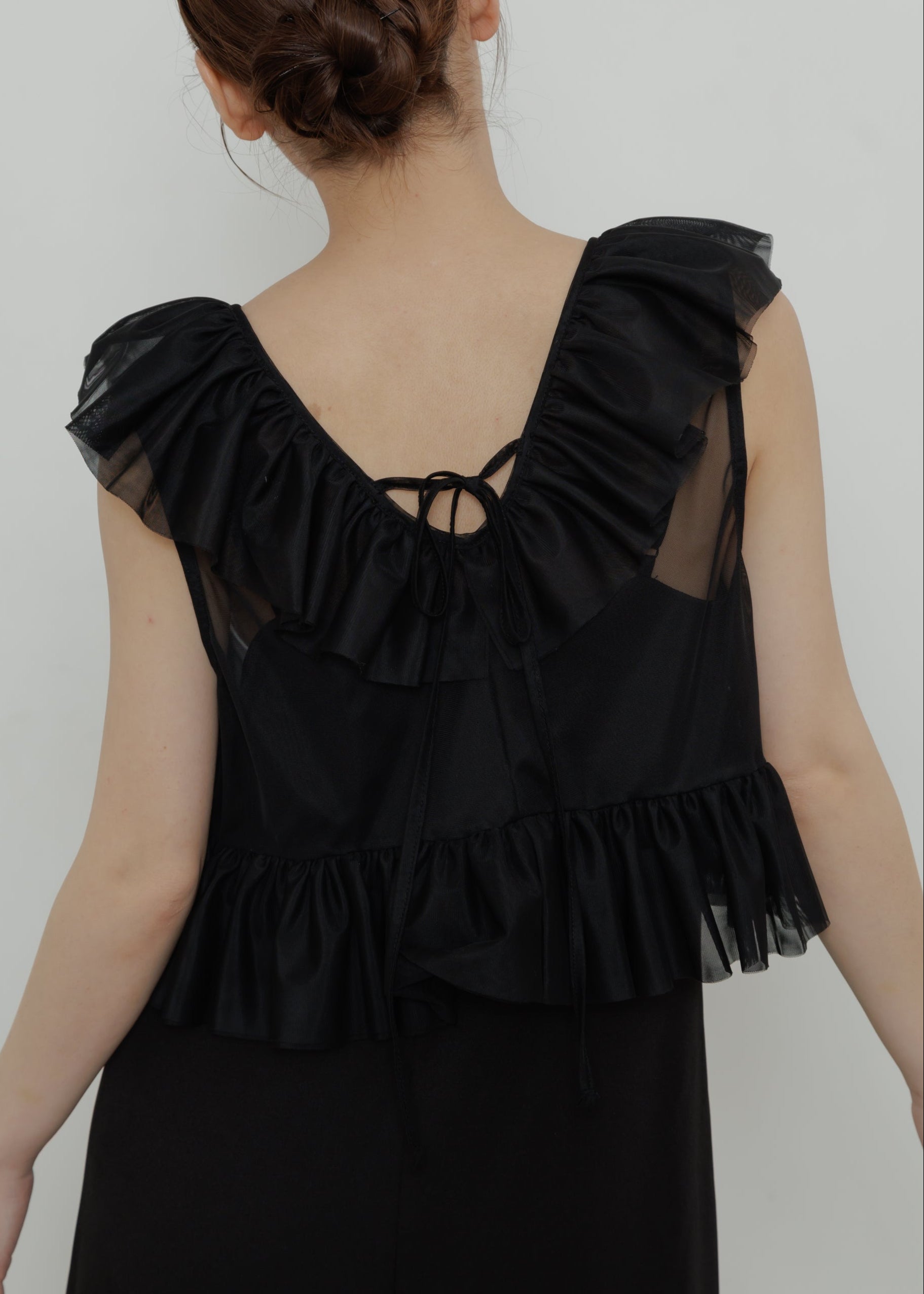 TULLE VEST SET DRESS