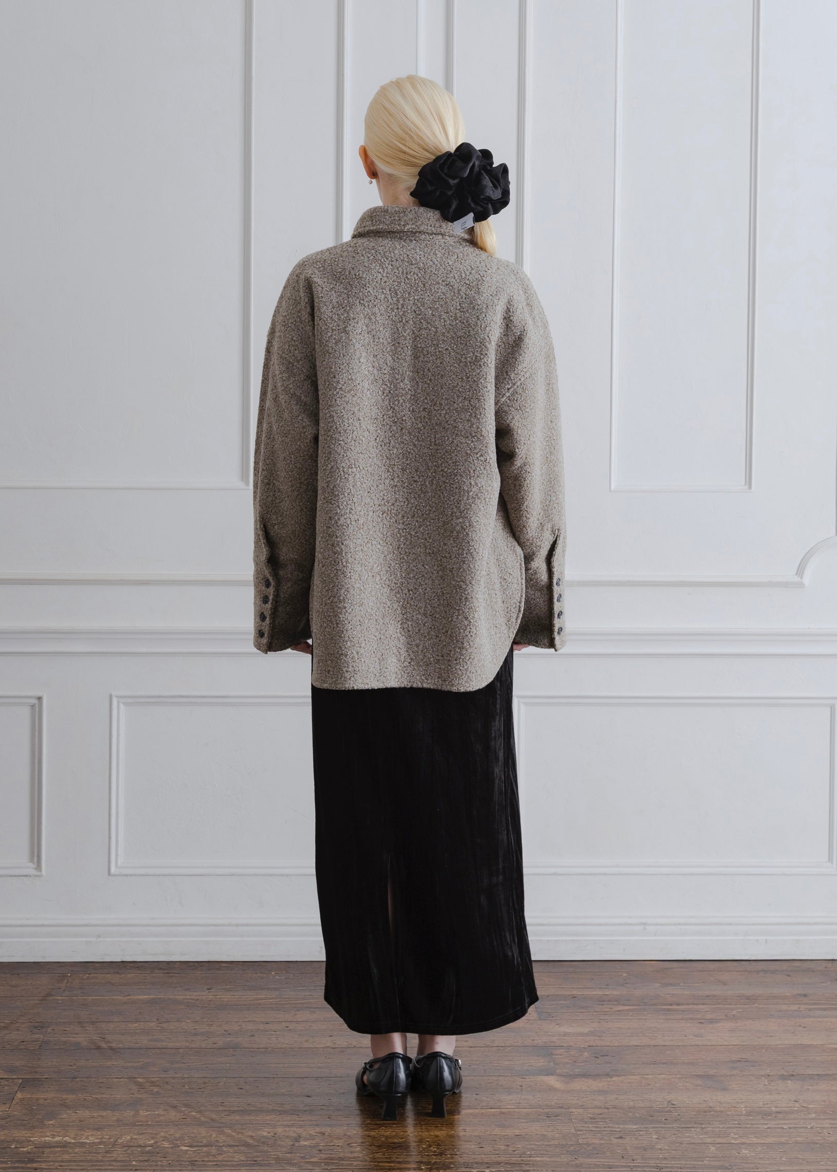 LOOP TWEED SHIRT