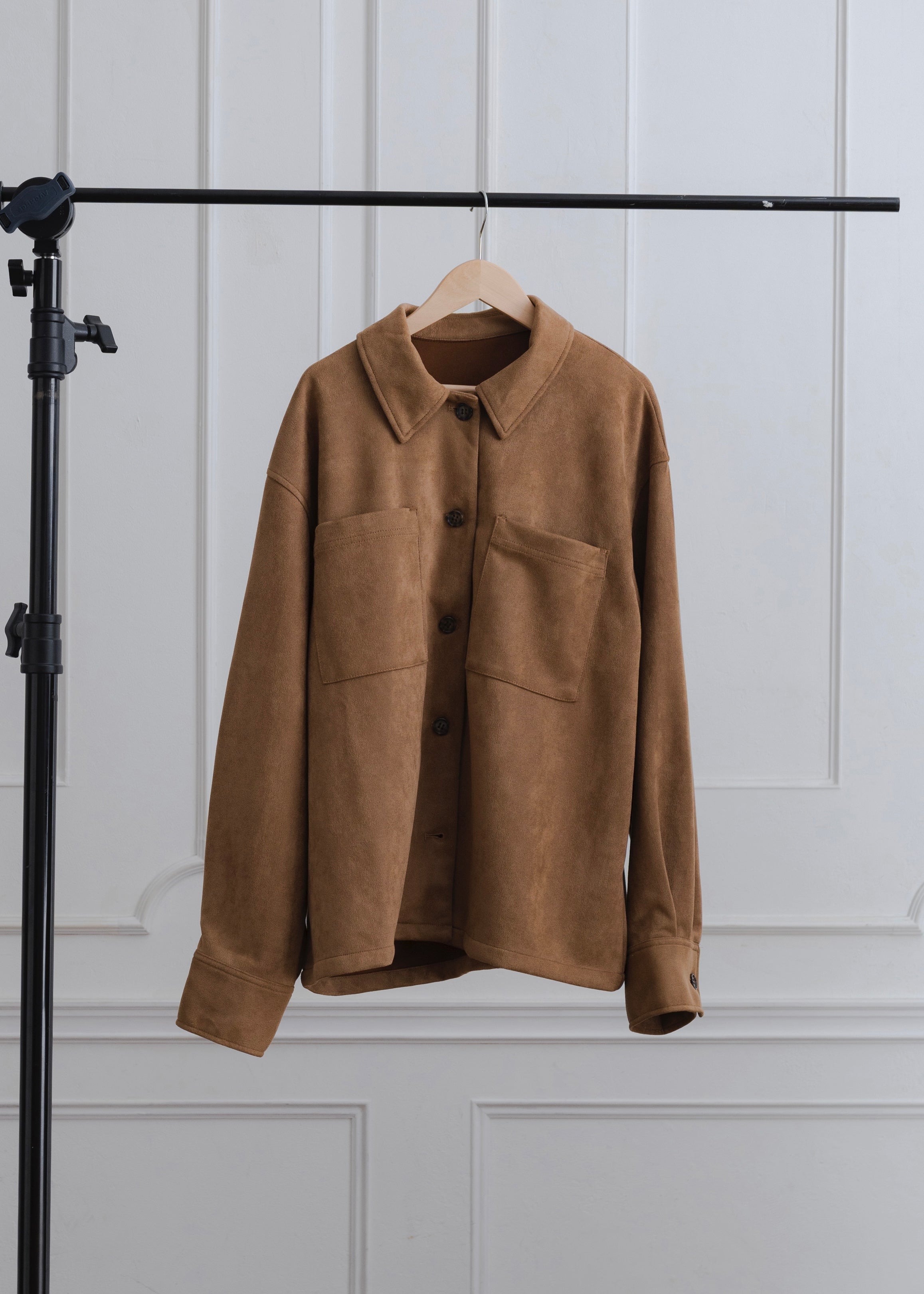 FAUX SUEDE JACKET