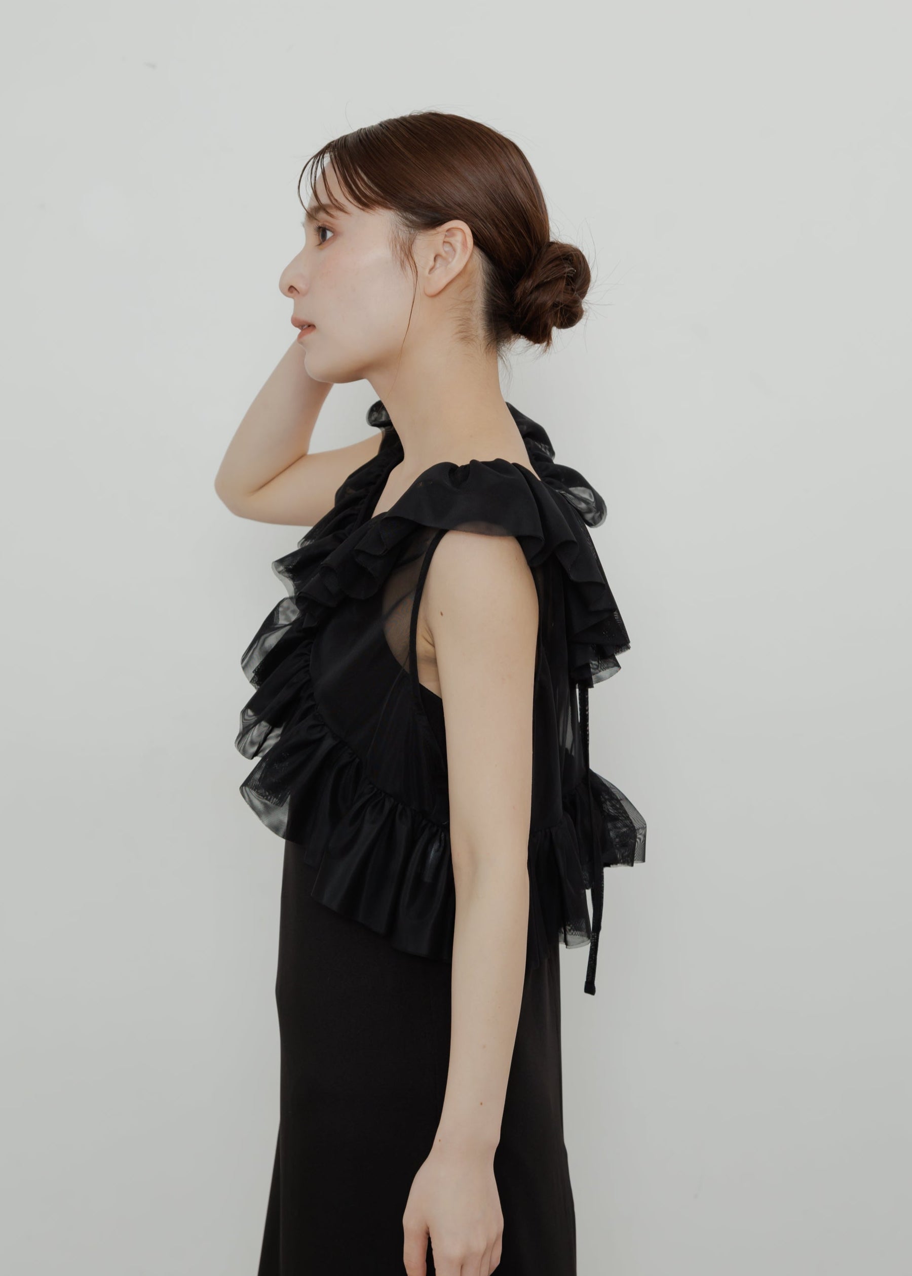 TULLE VEST SET DRESS