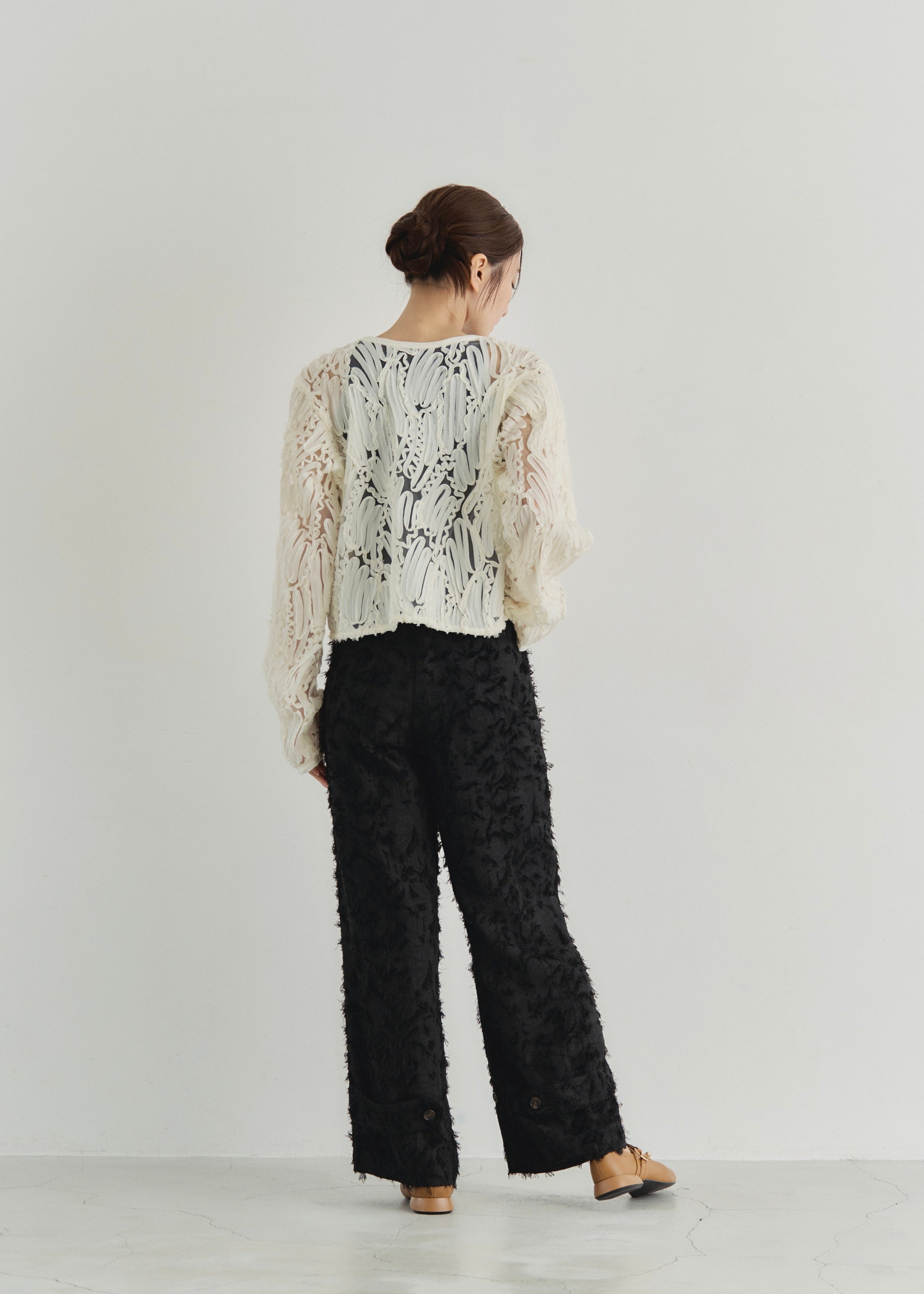 JACQUARD PANTS
