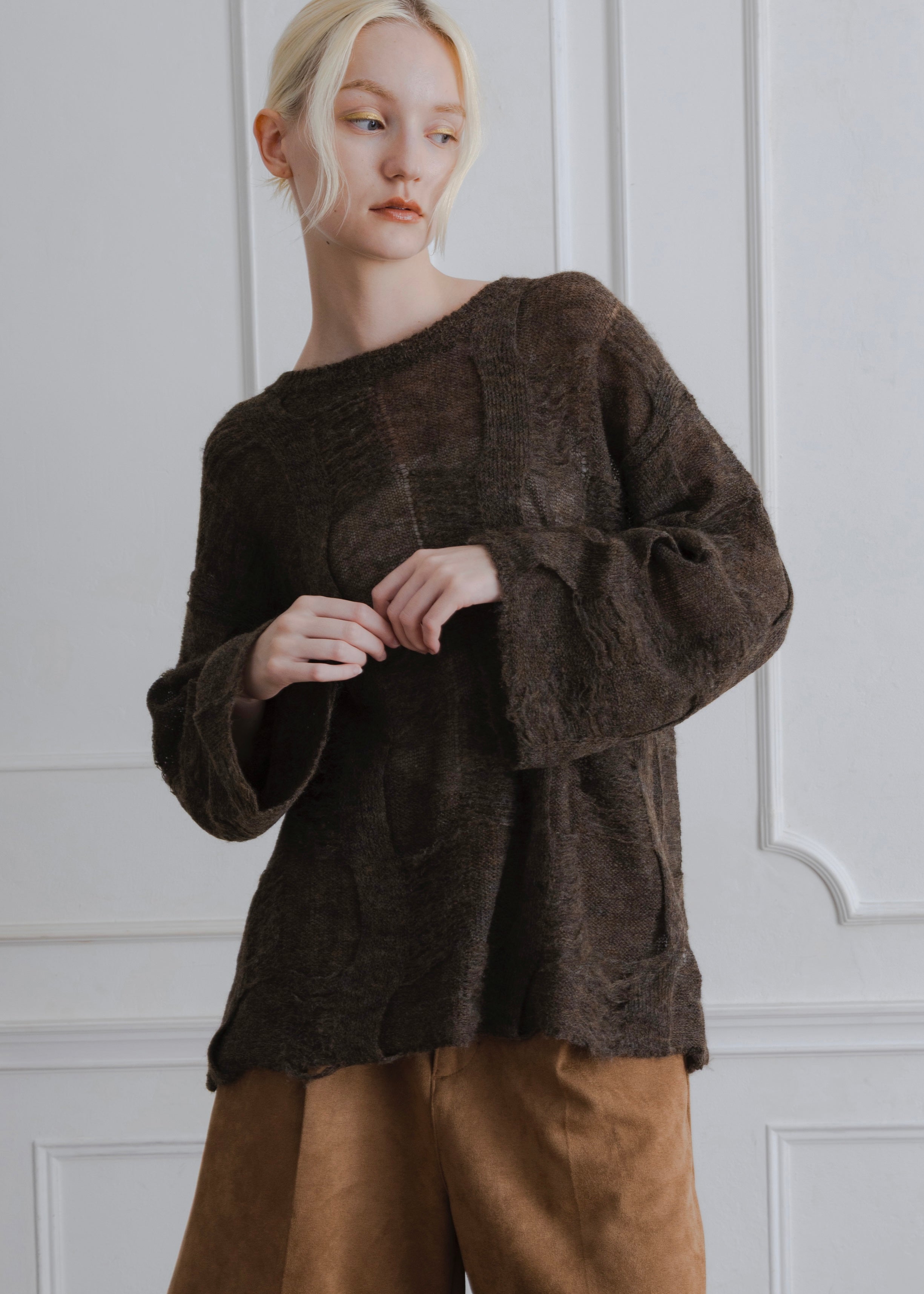 MOHAIR LOW GAUGE KNIT