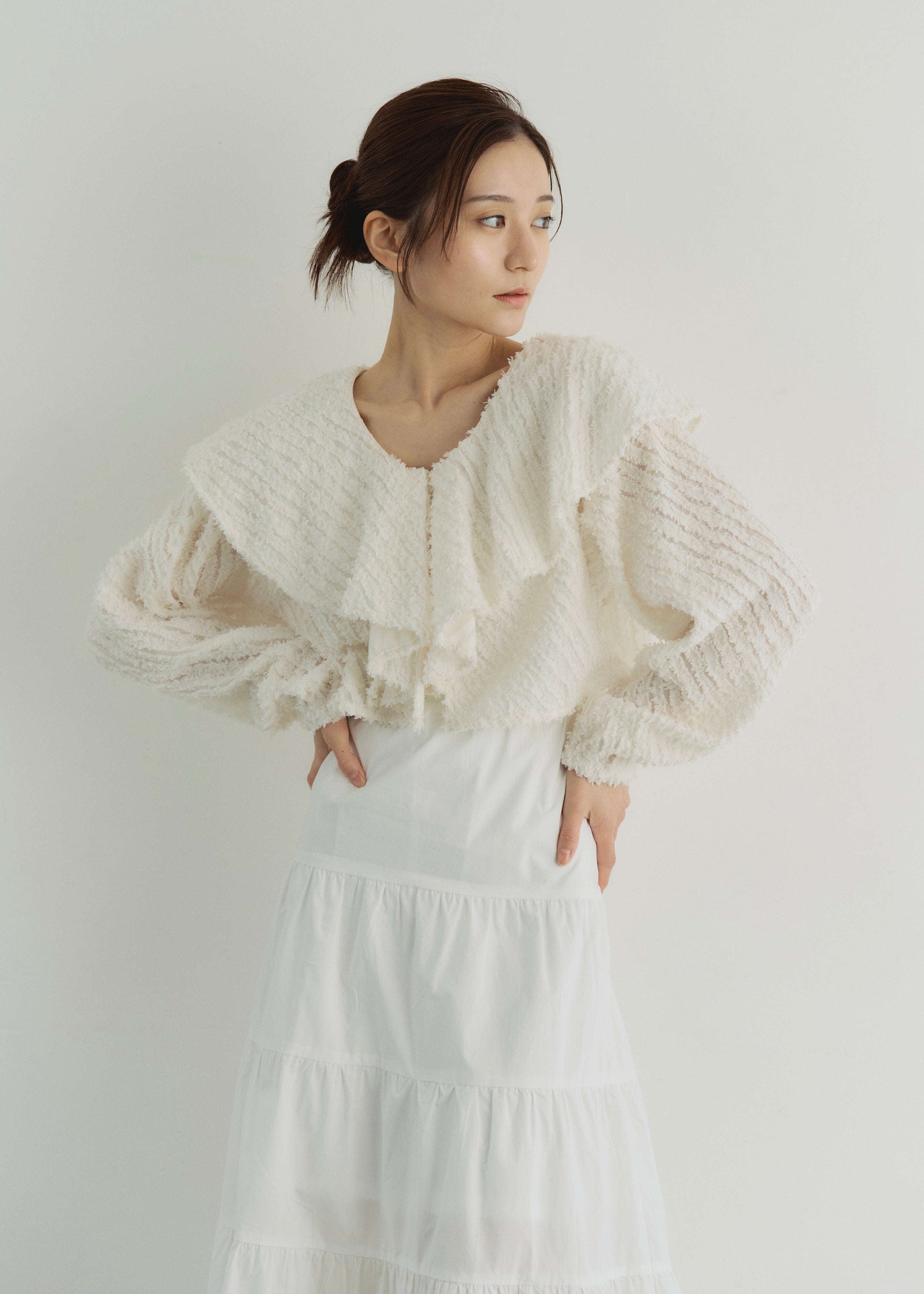 LAWN FLARE SKIRT