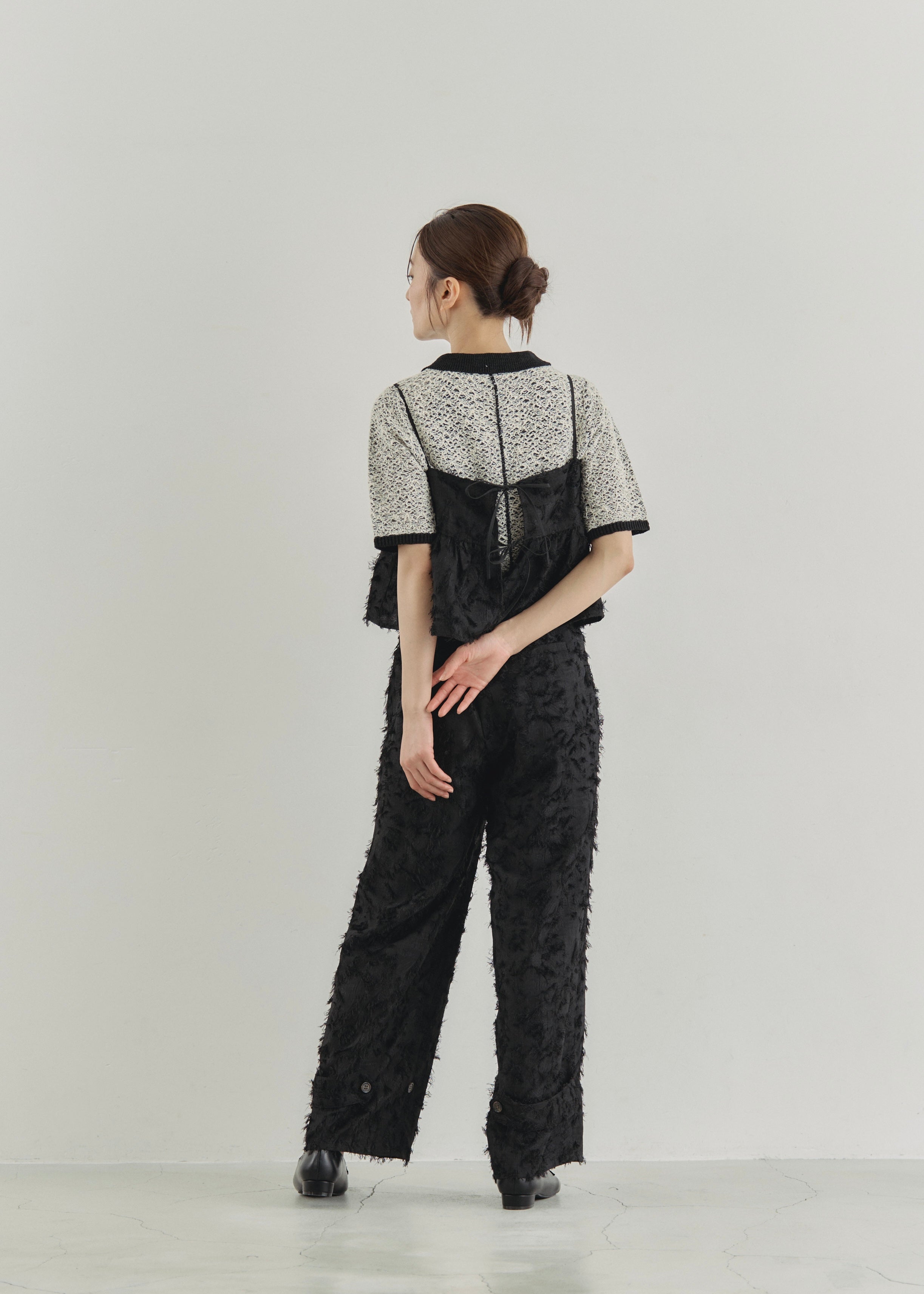 2WAY JACQUARD CAMISOLE