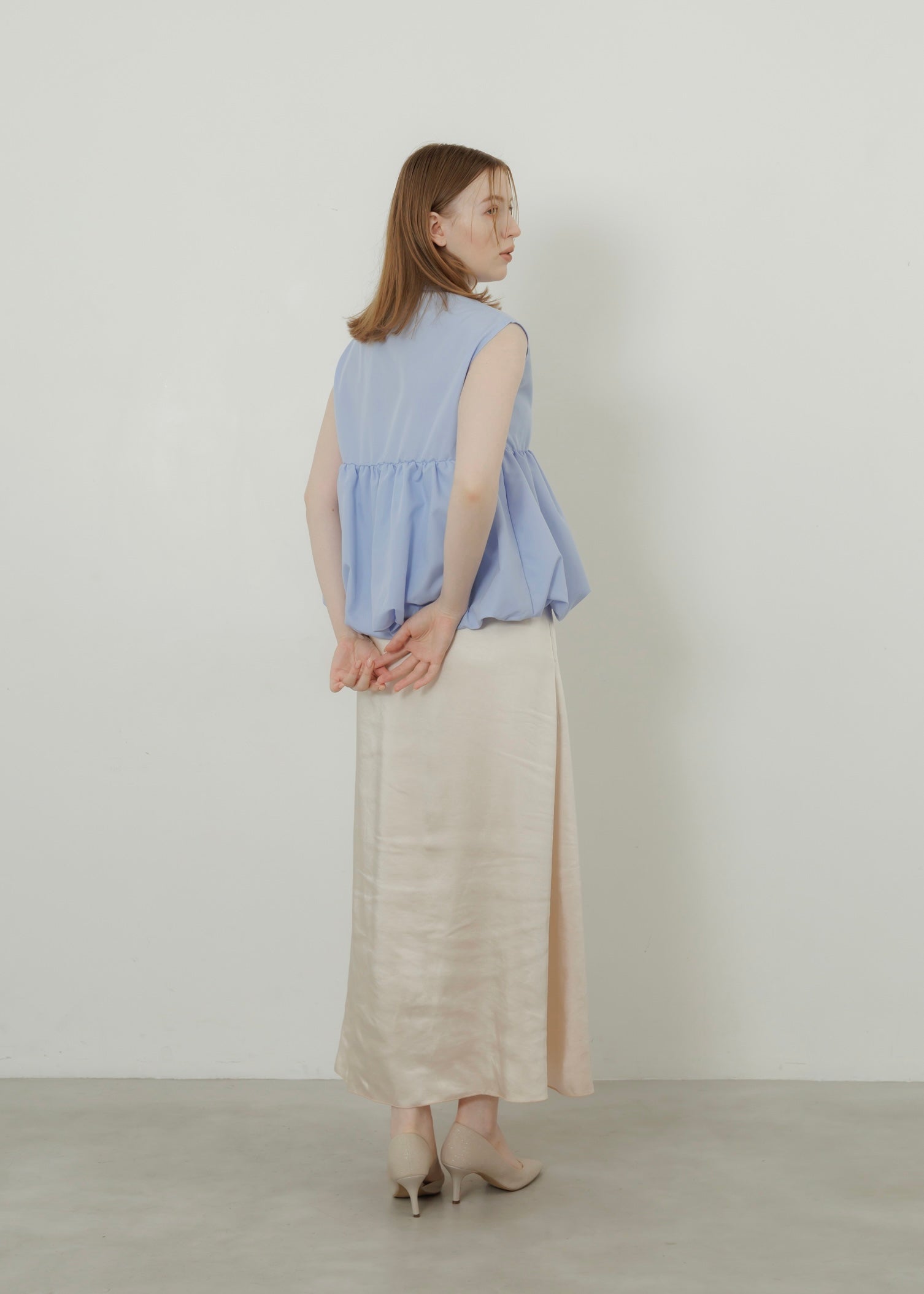 TIERED BALLOON SHIRT