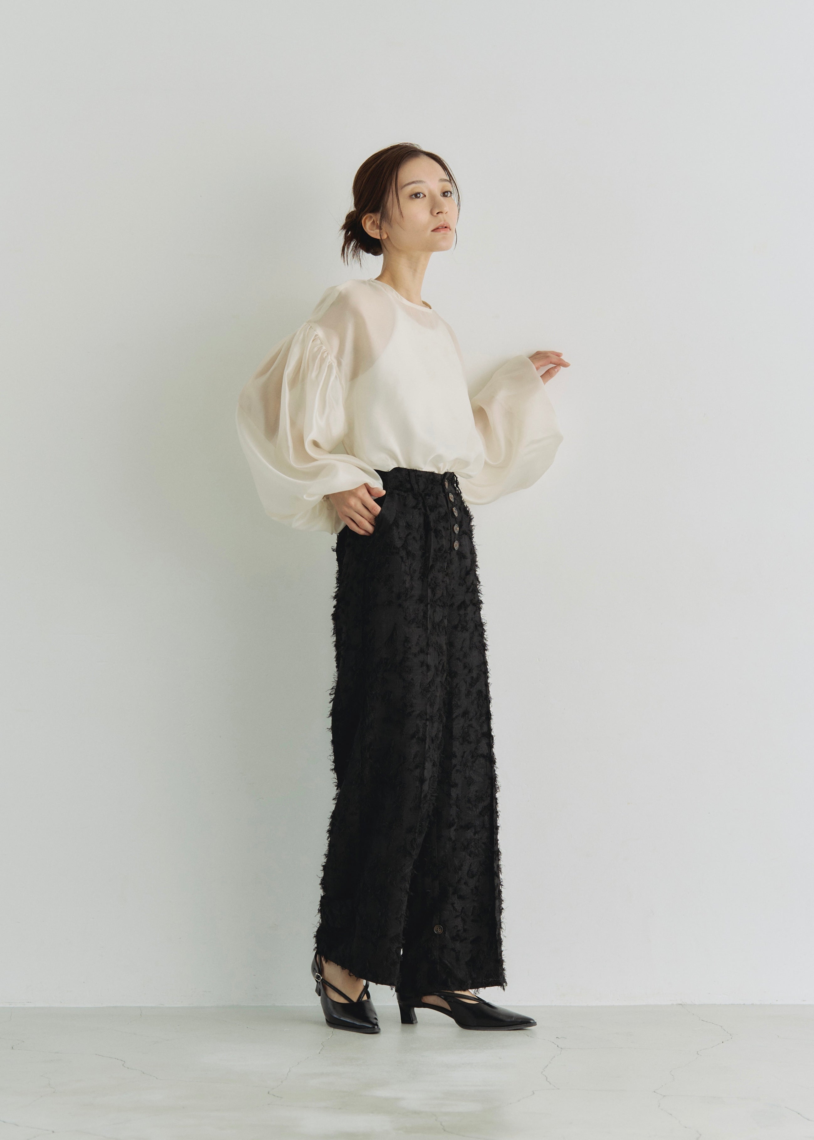 JACQUARD PANTS