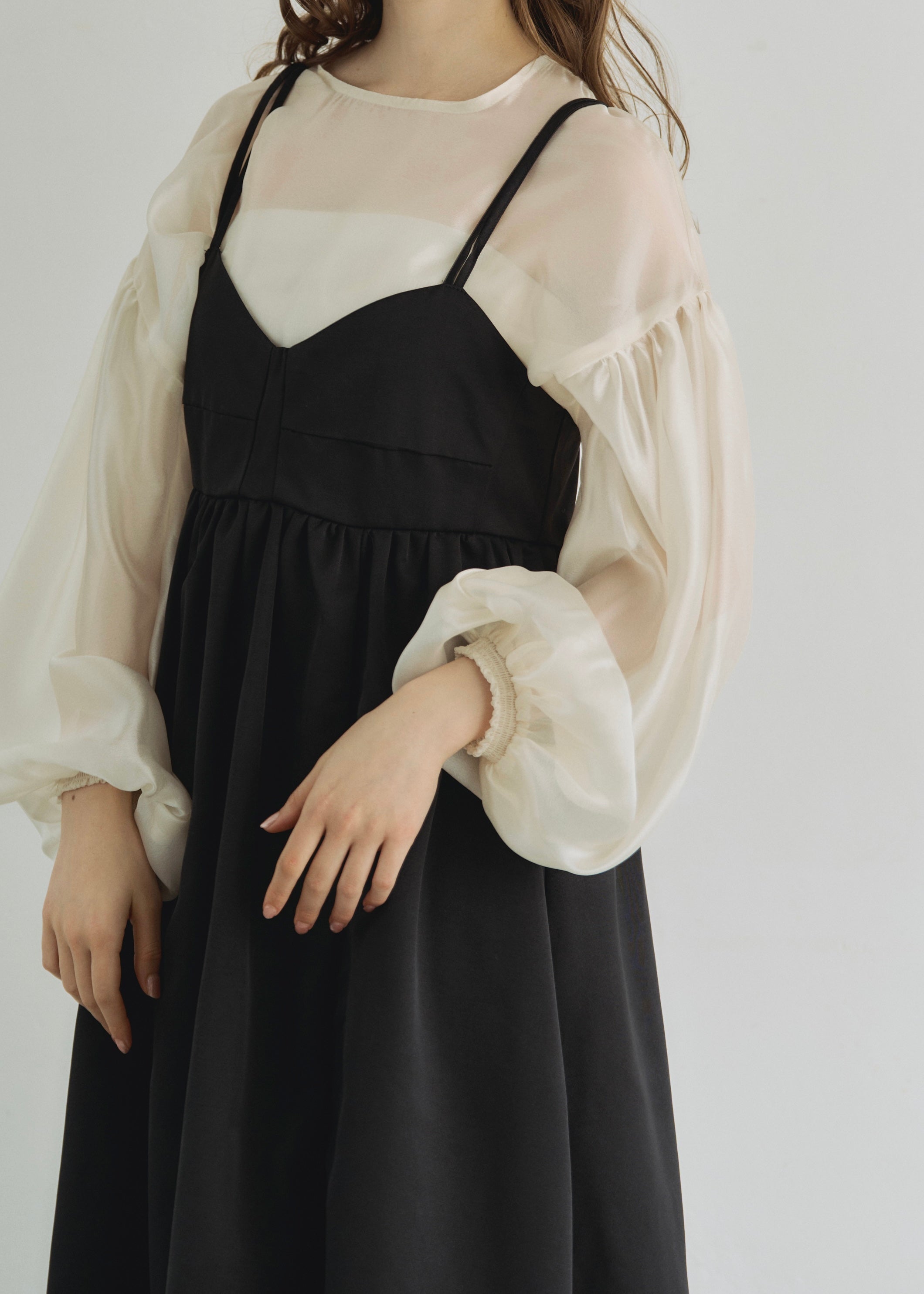 yourmle ワンピース TWILL CAMI DRESS