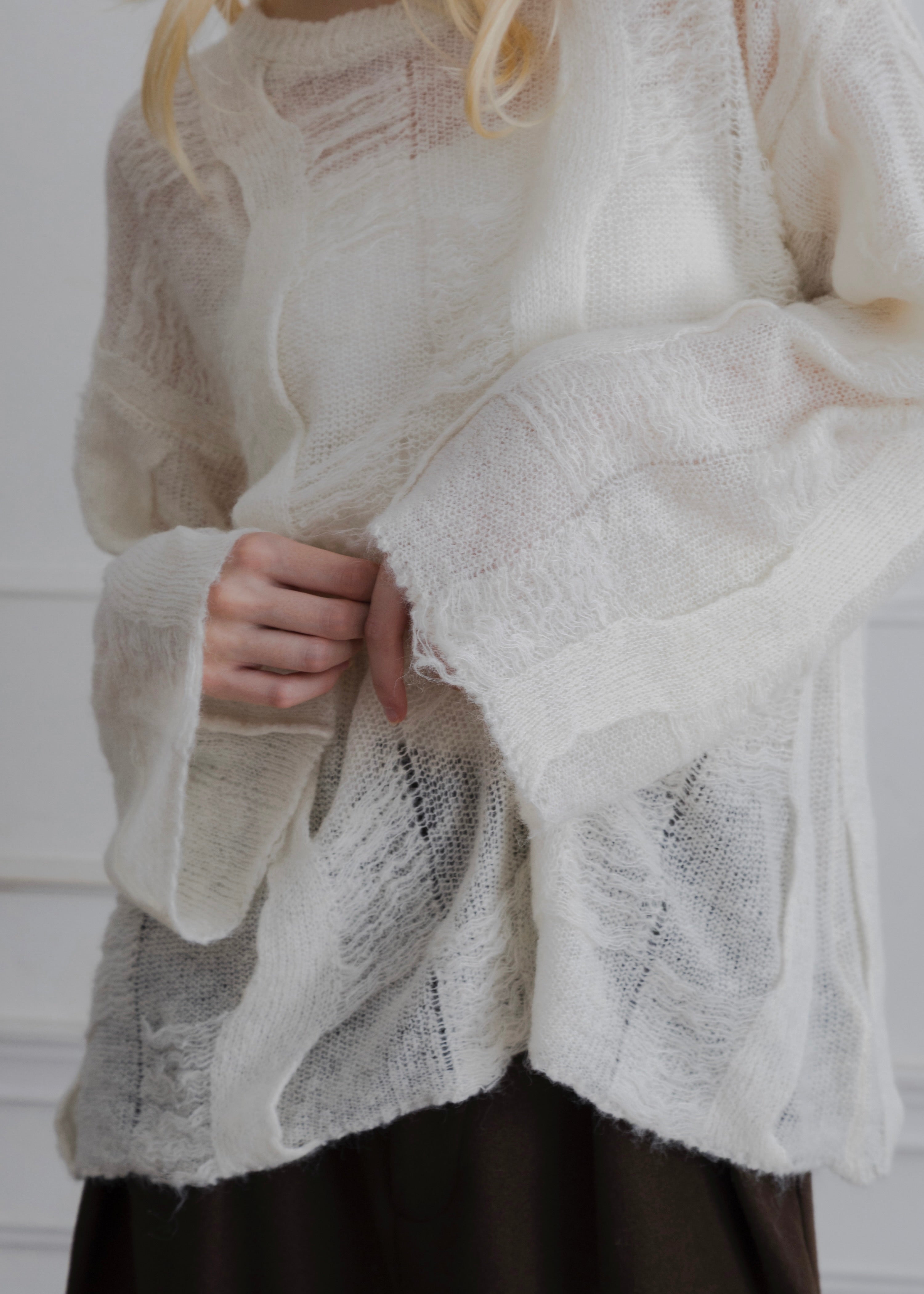 MOHAIR LOW GAUGE KNIT