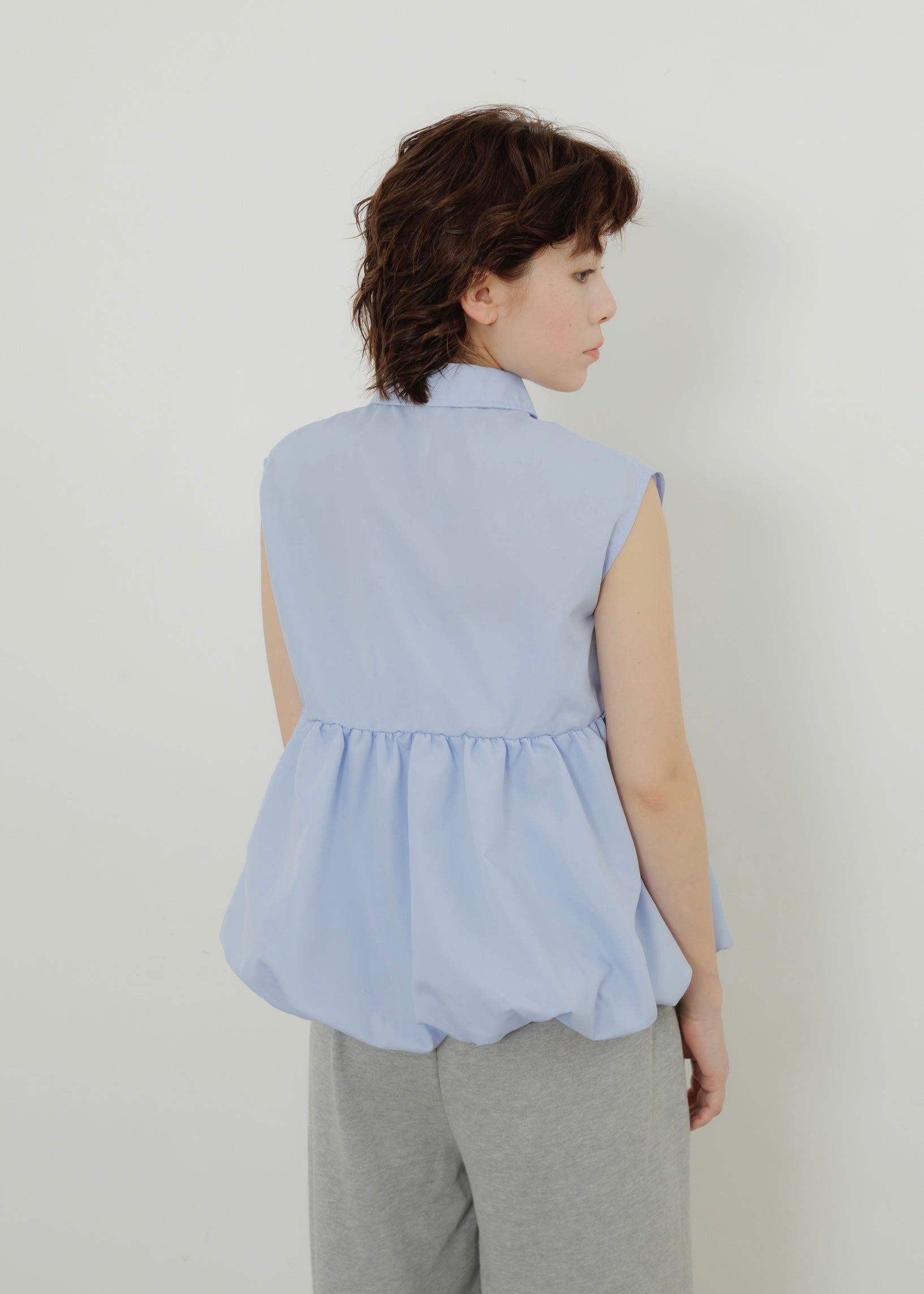 TIERED BALLOON SHIRT