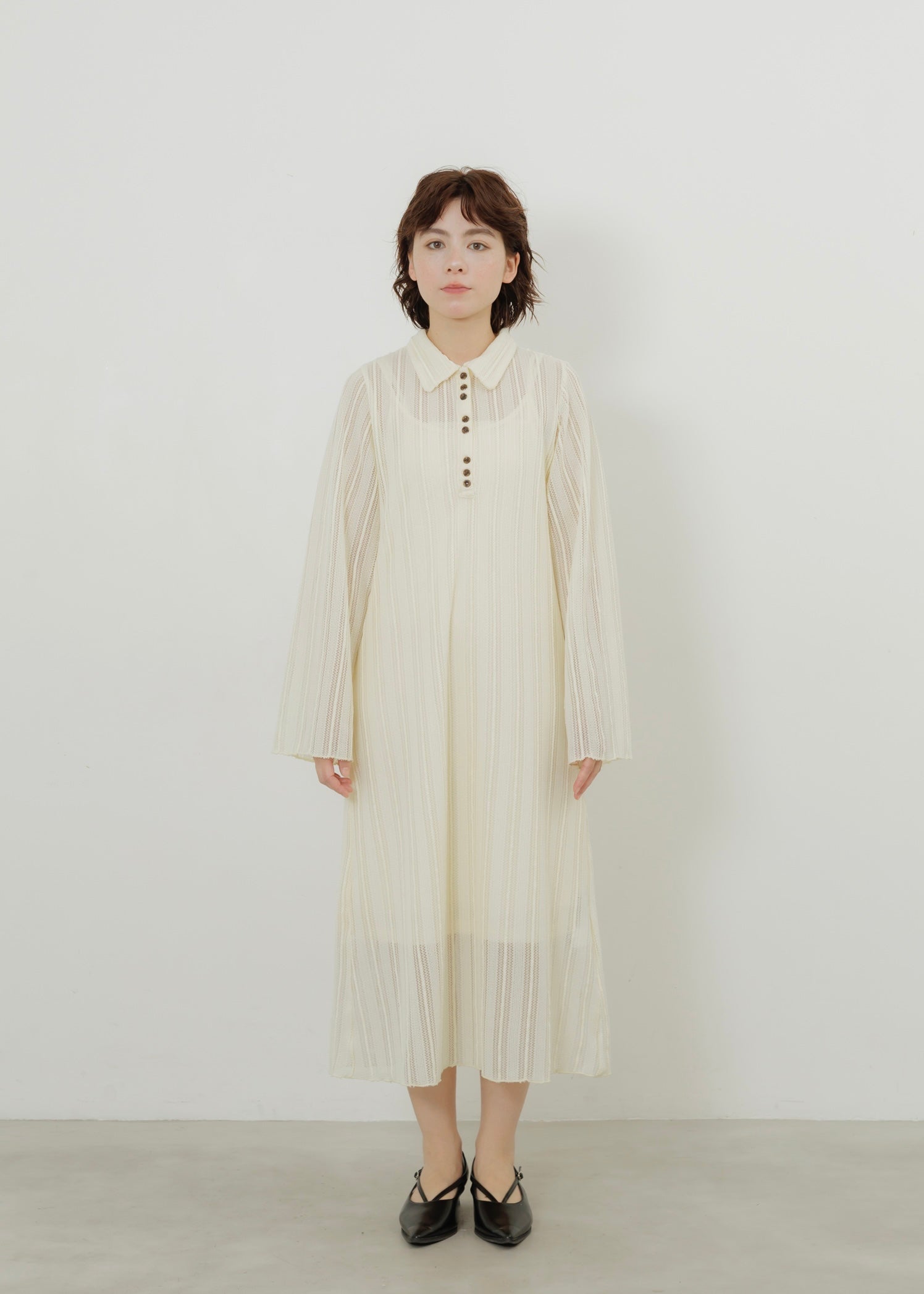 yourmle ワンピース TWILL CAMI DRESS