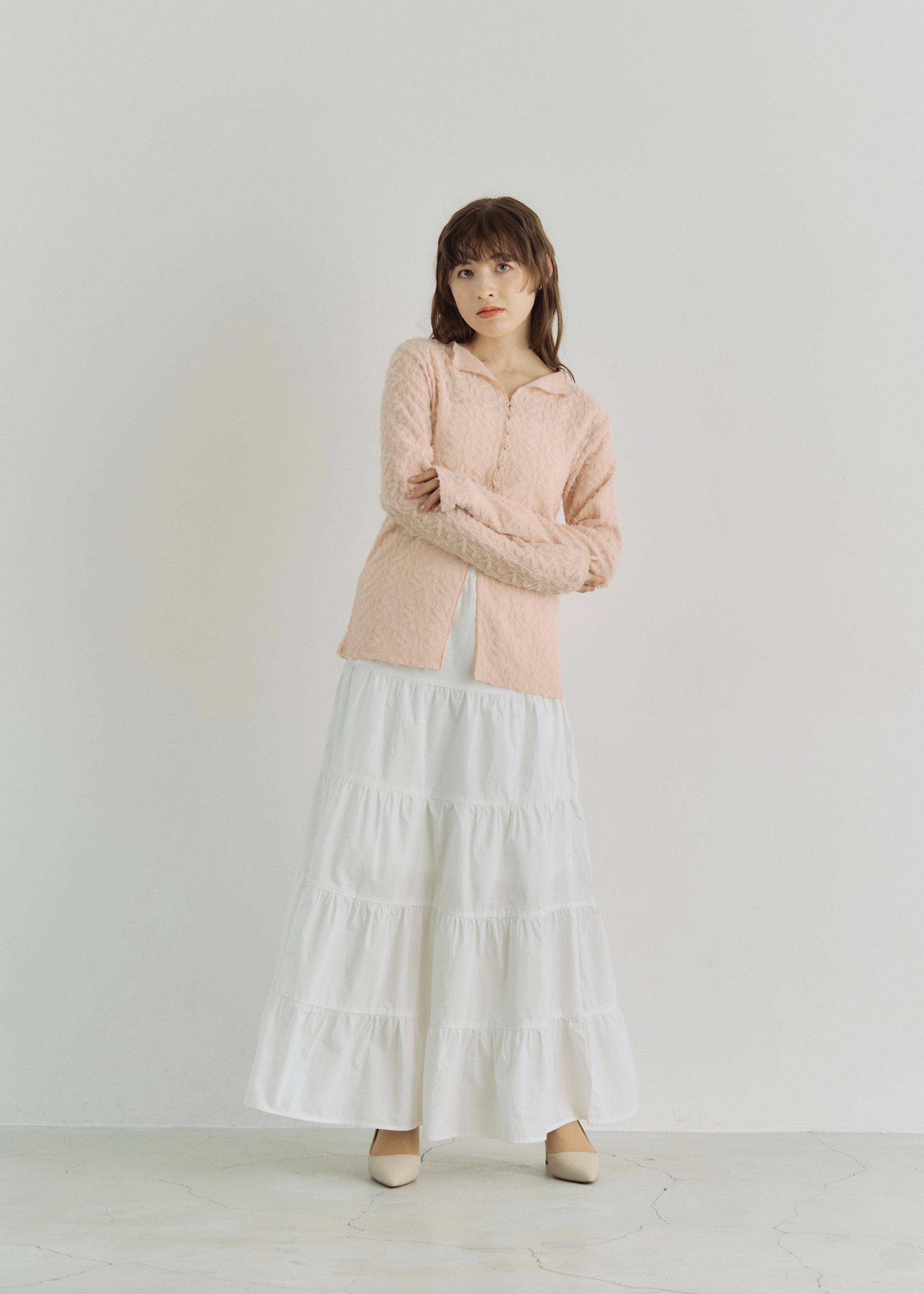 SHEER SHAGGY CARDIGAN