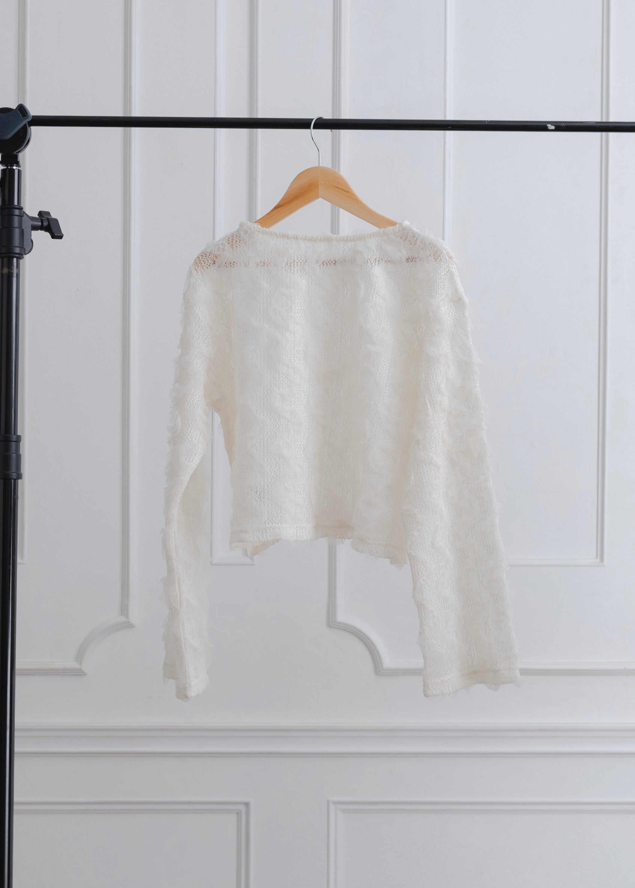 TULLE FRILL PULLOVER