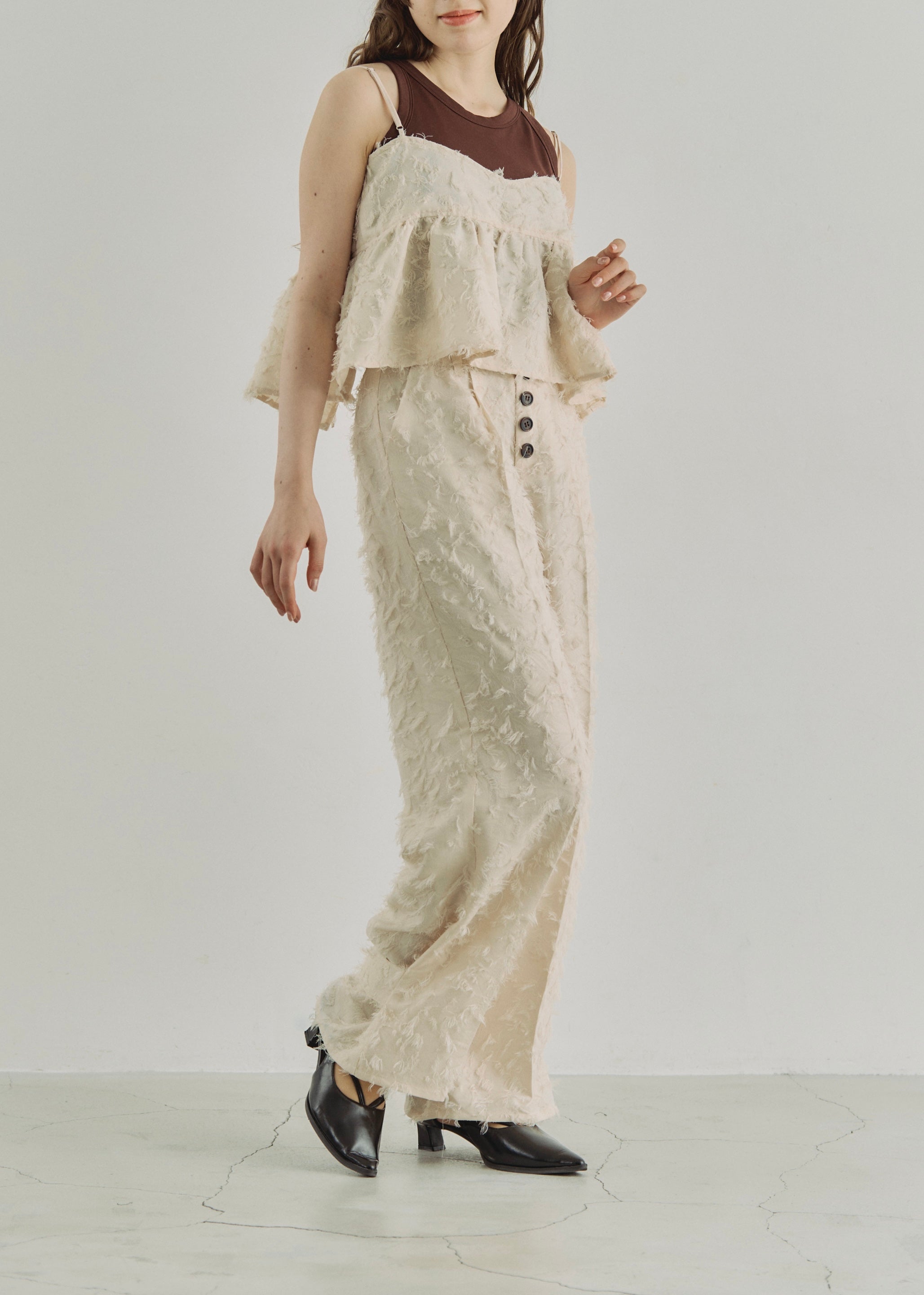 2WAY JACQUARD CAMISOLE
