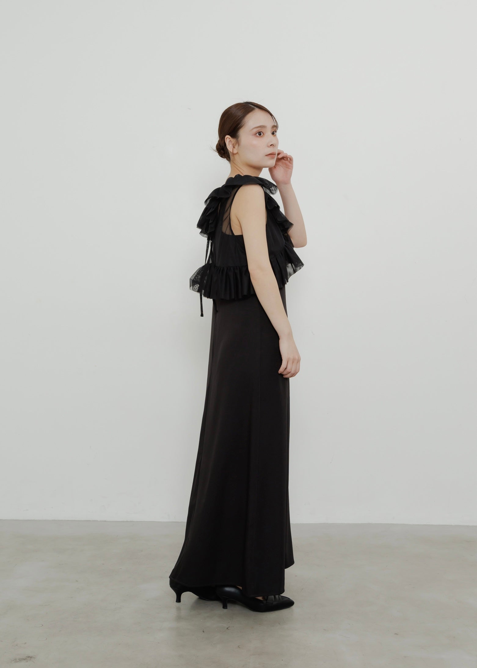 TULLE VEST SET DRESS