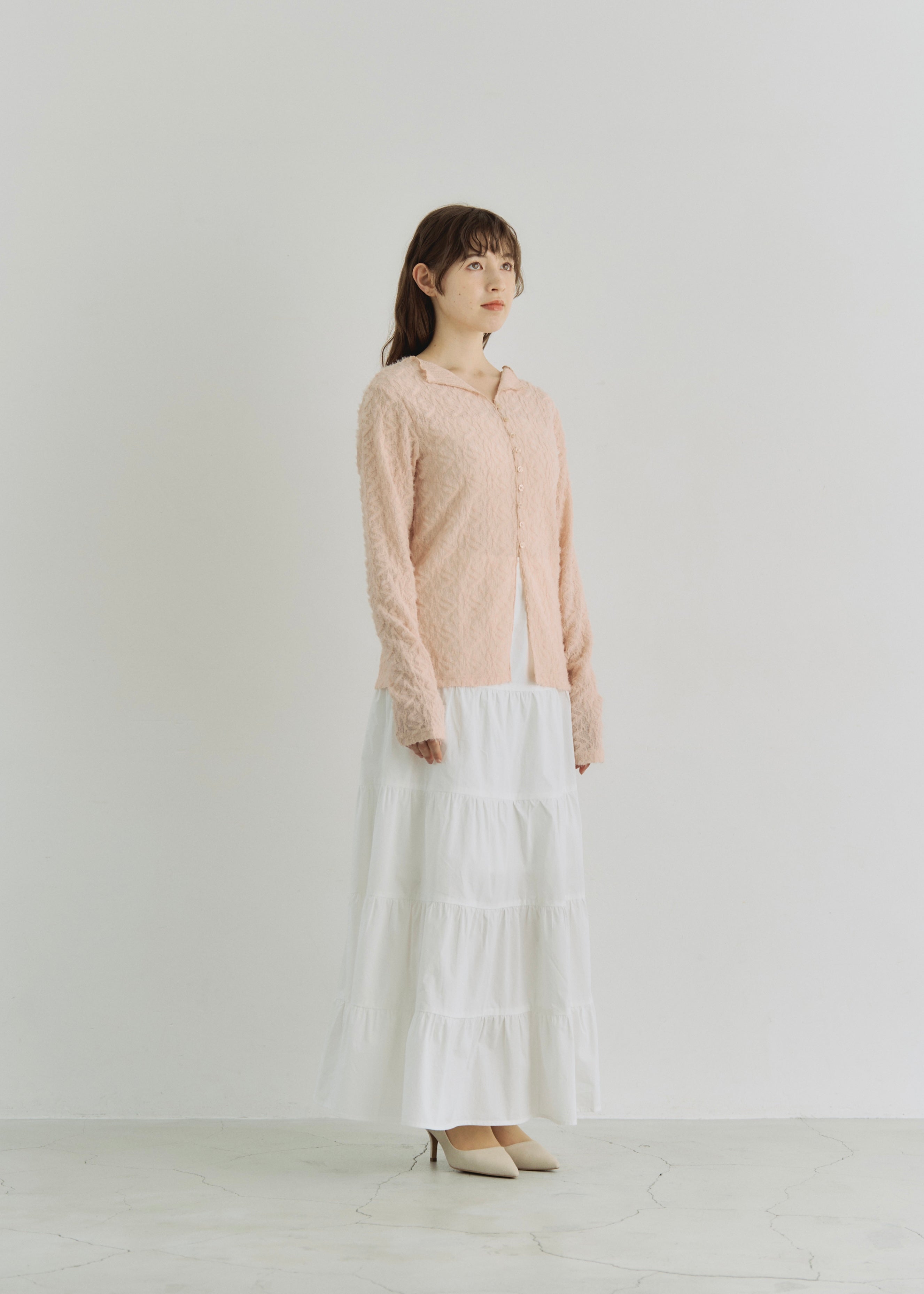 SHEER SHAGGY CARDIGAN