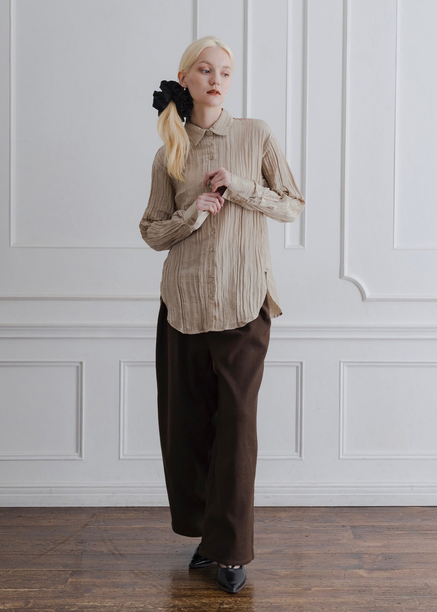 WASHER POPLIN SHIRT