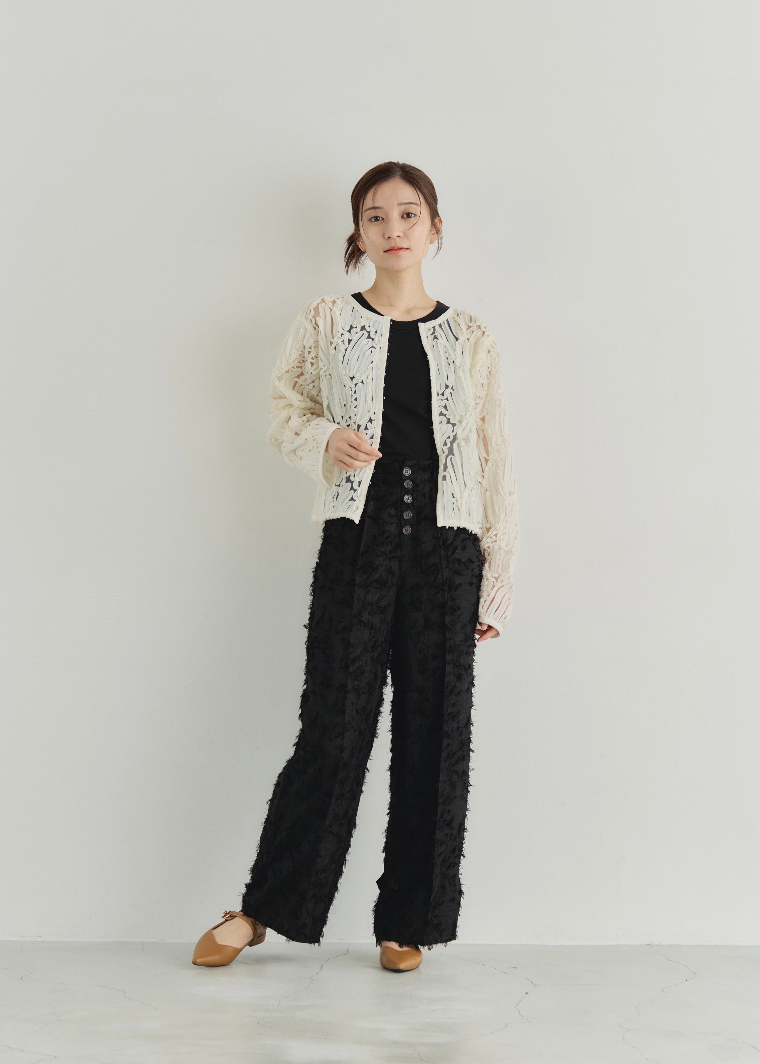 JACQUARD PANTS