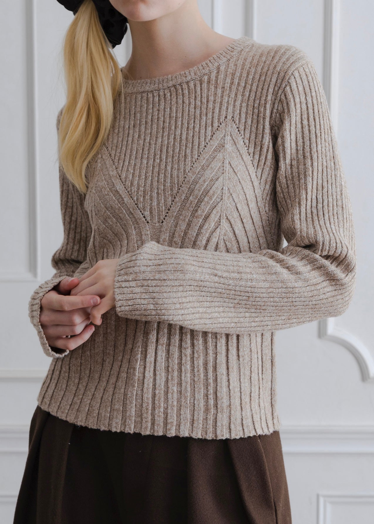MIX KNIT PULLOVER
